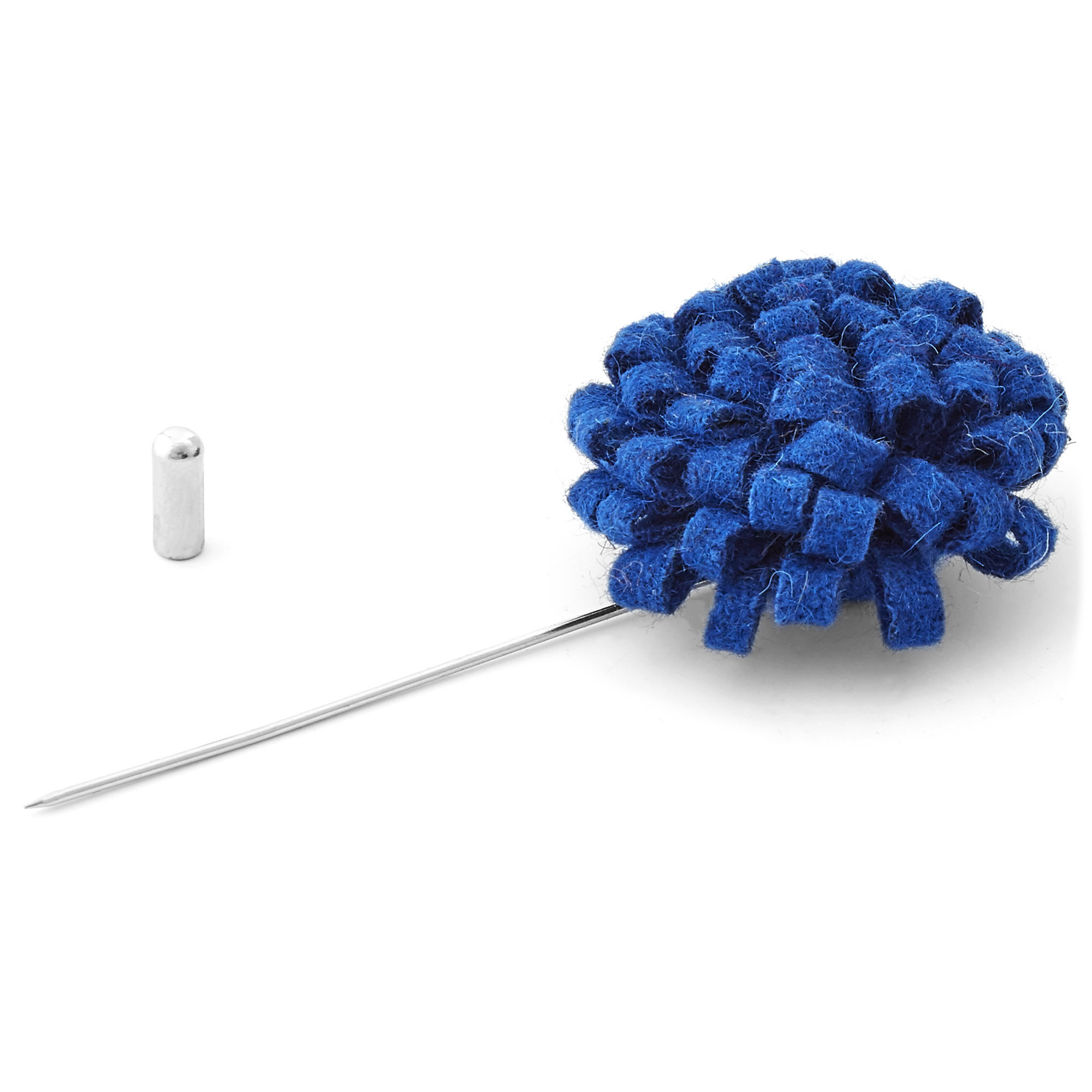 Creative Royal Blue Lapel Flower - 2