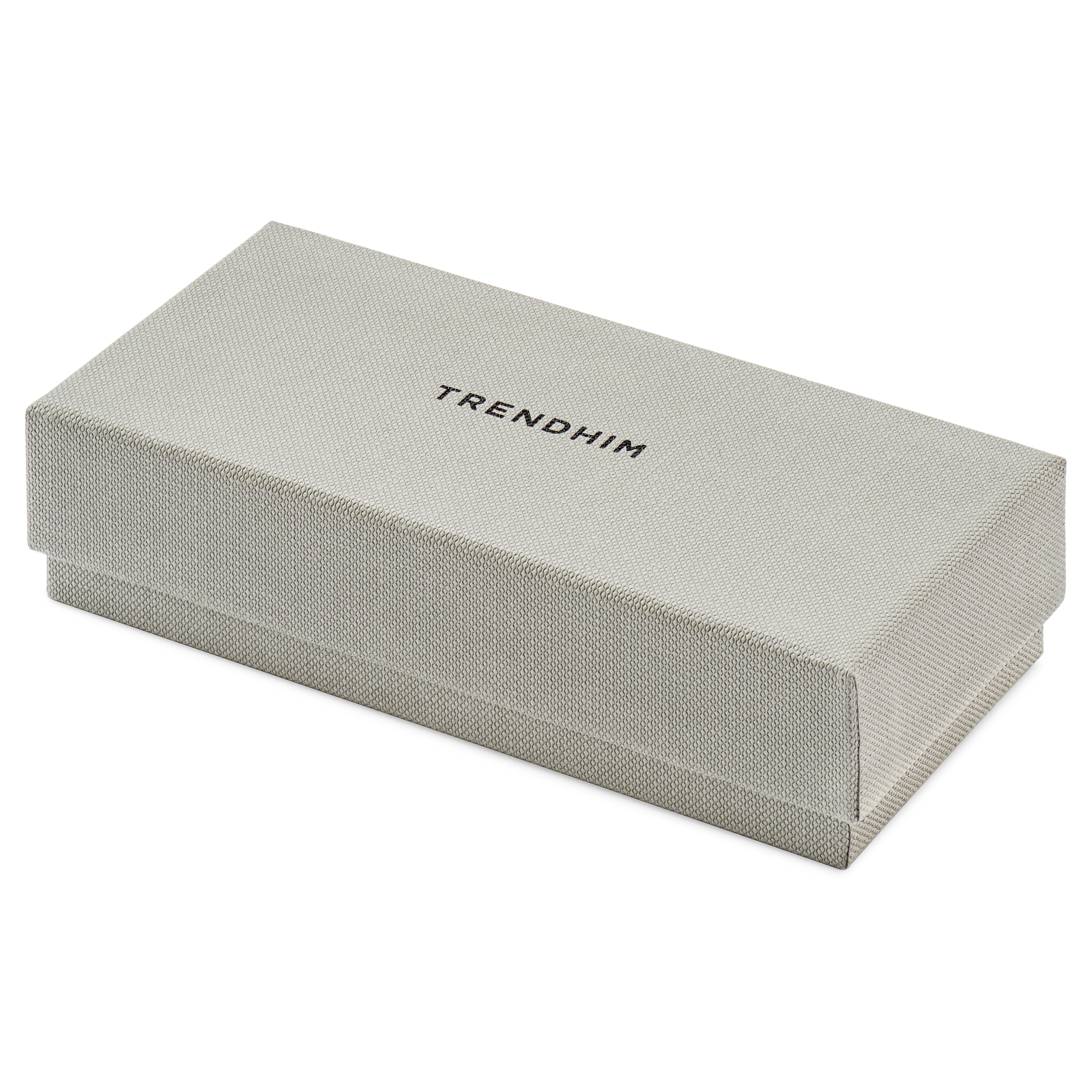 Black Leather Watch Strap with Silver-Tone Adapter for Apple Watch (42/44MM) - 3