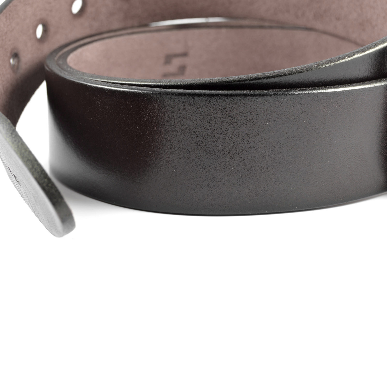 Solider Dunkelbrauner LLN Gürtel - 2