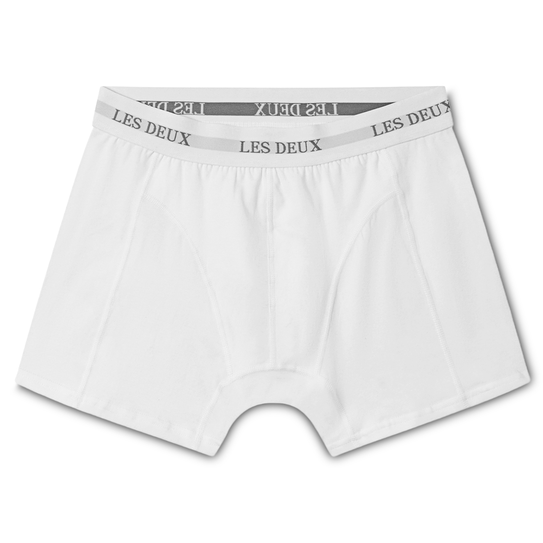 Les Deux  |  Boxeri Warren albi - Set de 2