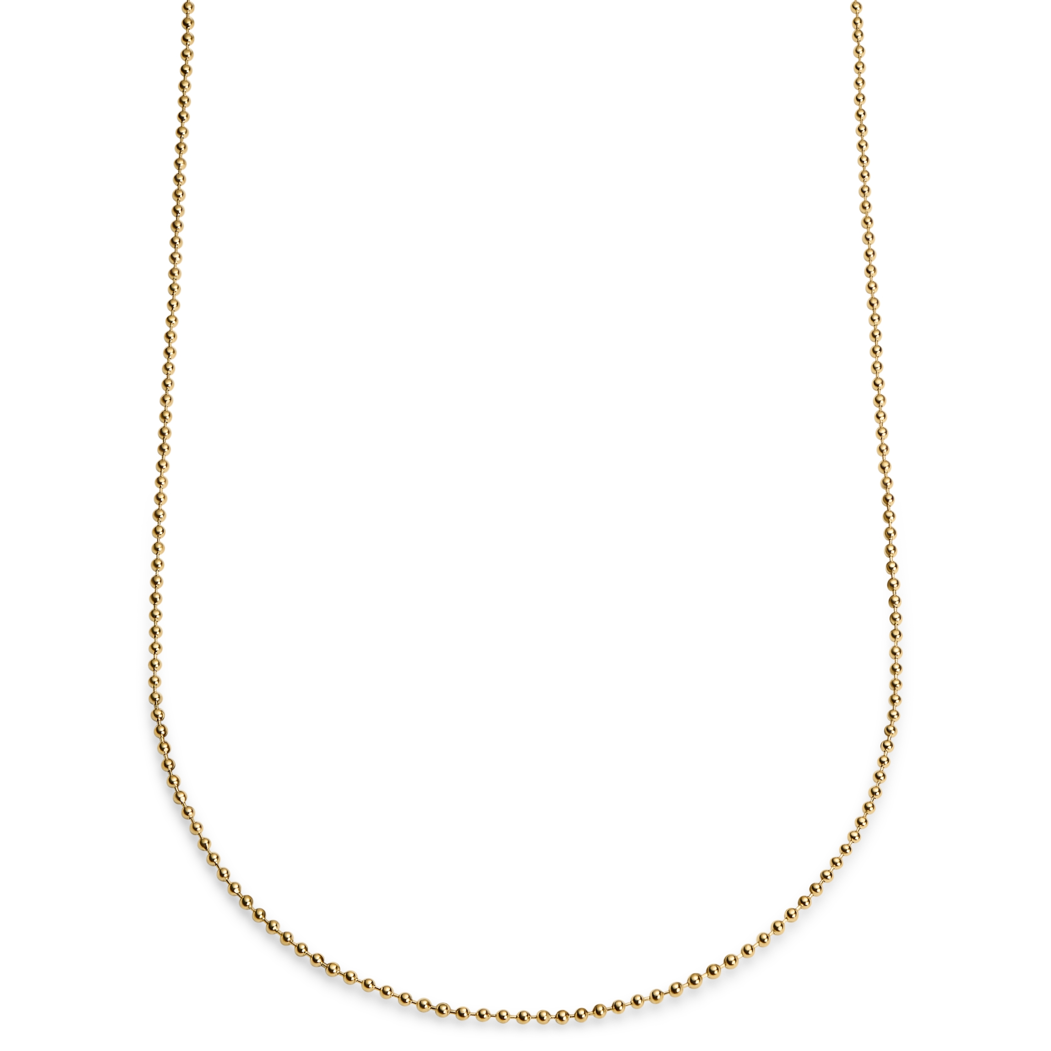 2.5 mm store gold chain