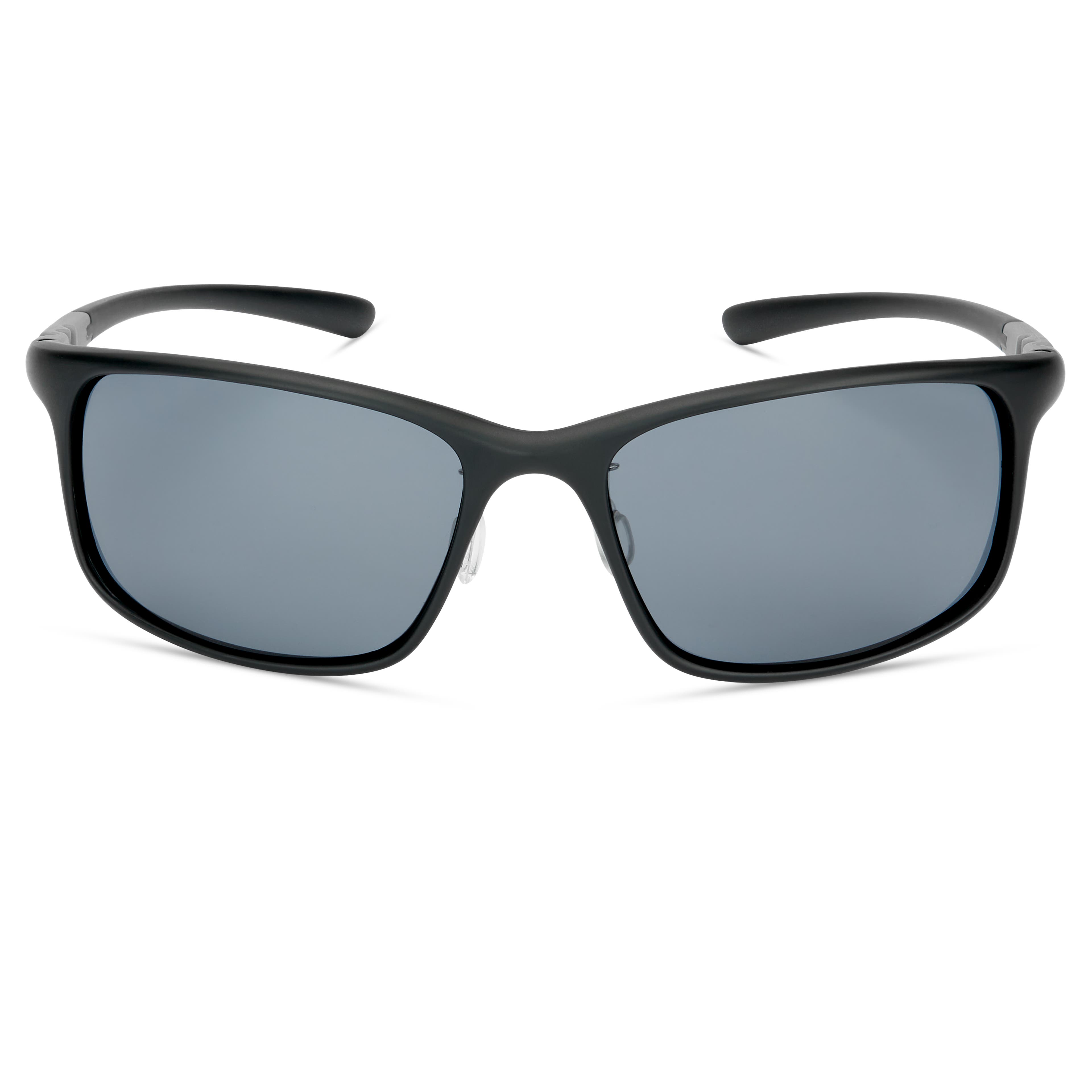 Premium Sorte Sport Solbriller