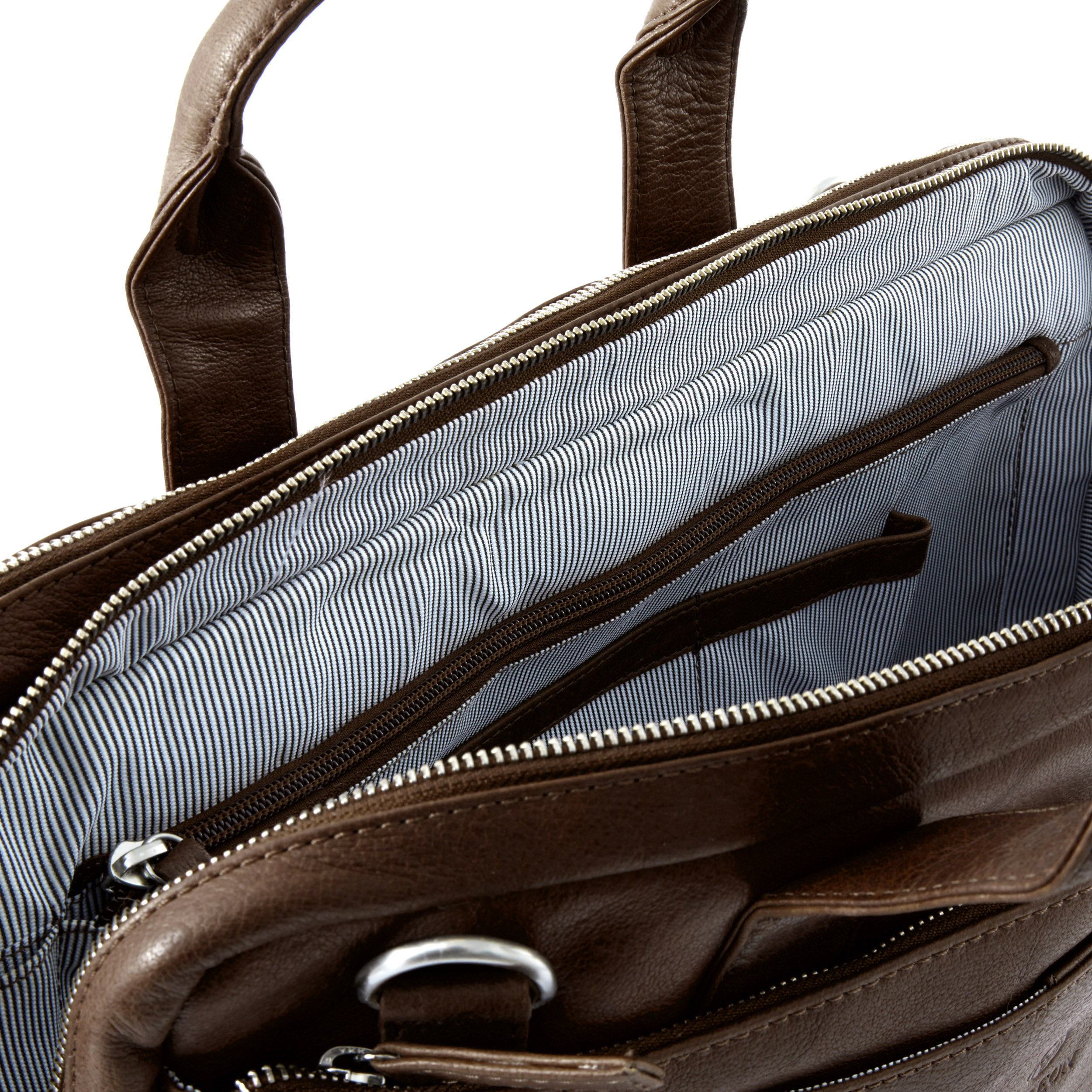 Braune California Laptoptasche - 21