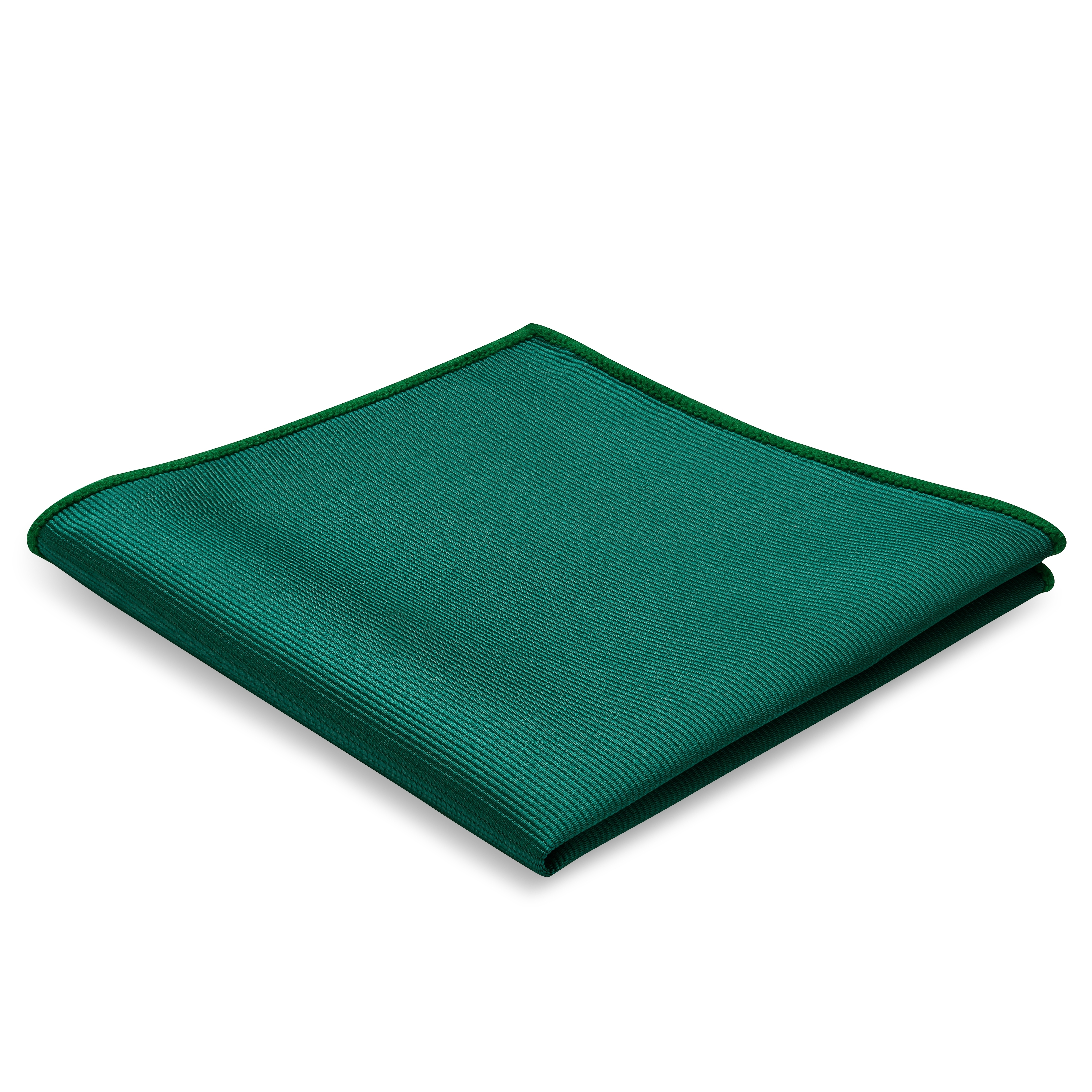 Emerald Green Necktie and Pocket Square - 3