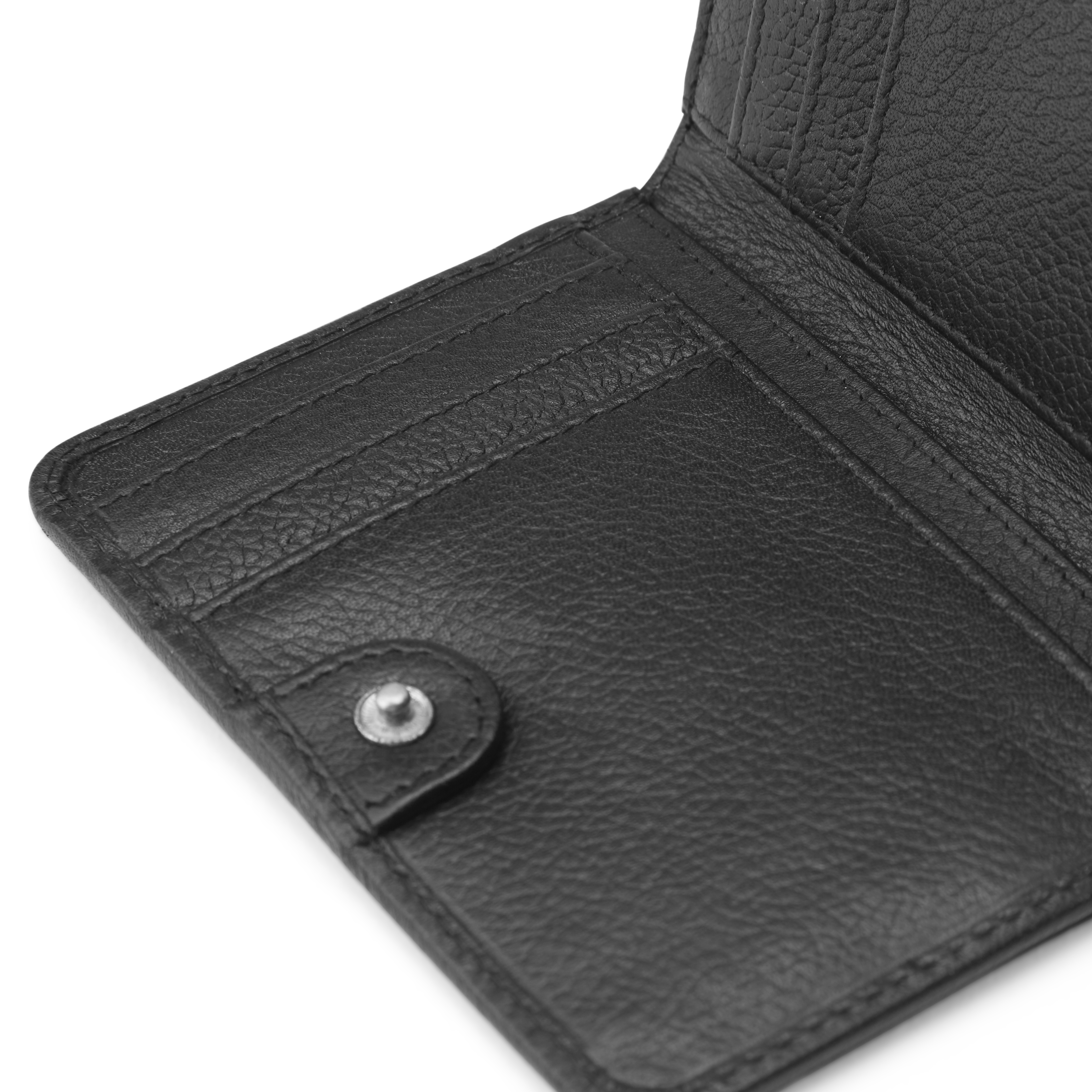 Cartera de cuero negro con bloqueo RFID Lorn - 9