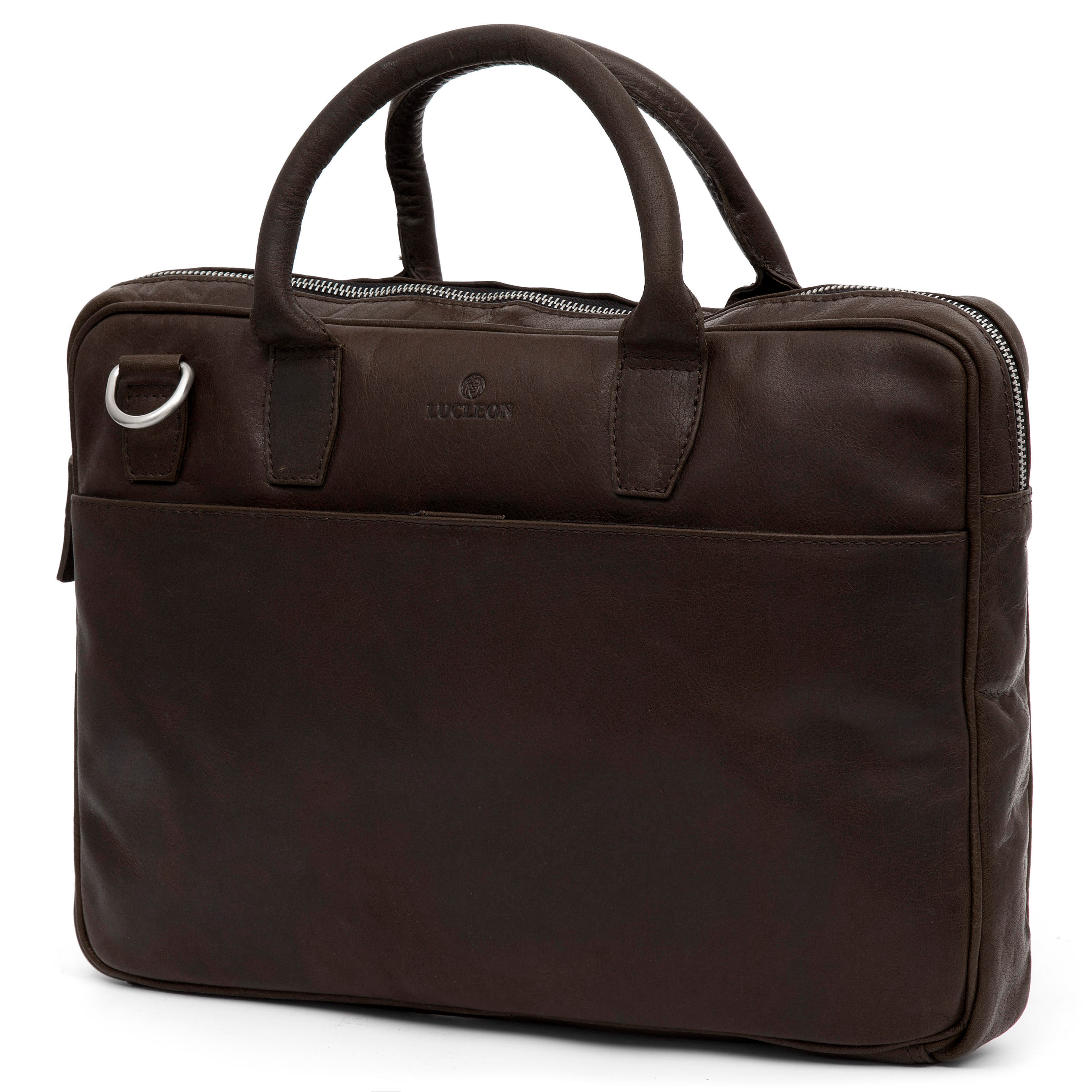 Sac Montreal Executive 13'' en cuir marron foncé Sac Montreal Executive 13'' en cuir marron foncé