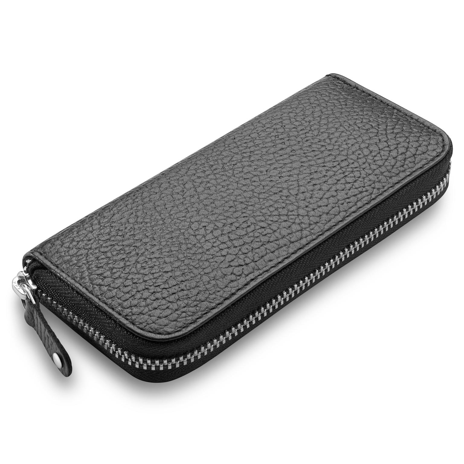 Herren Maniküre-Set aus Leder und Edelstahl Herren Maniküre-Set aus Leder und Edelstahl