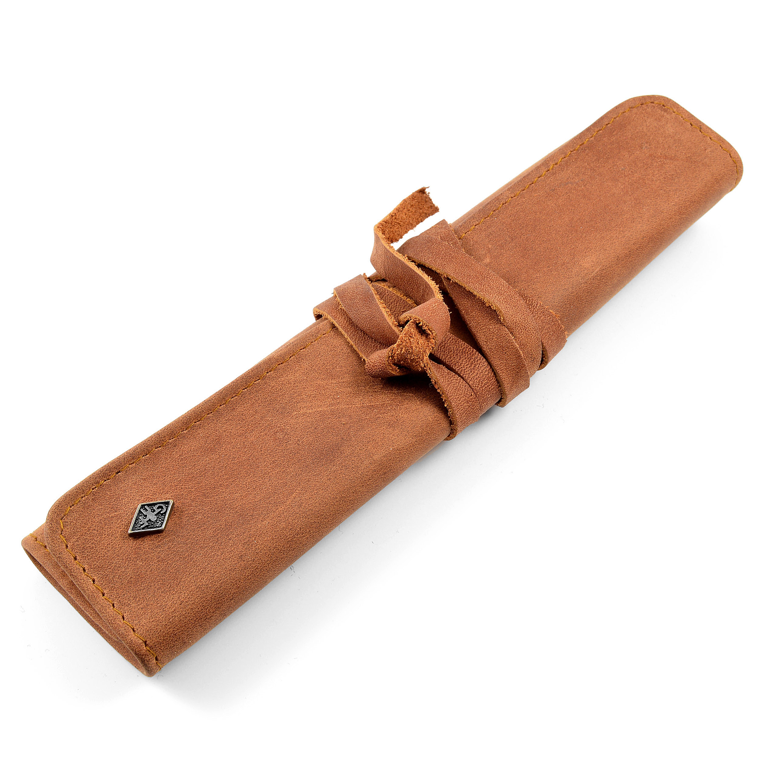 Funda enrollable vintage para navaja de afeitar  - 1