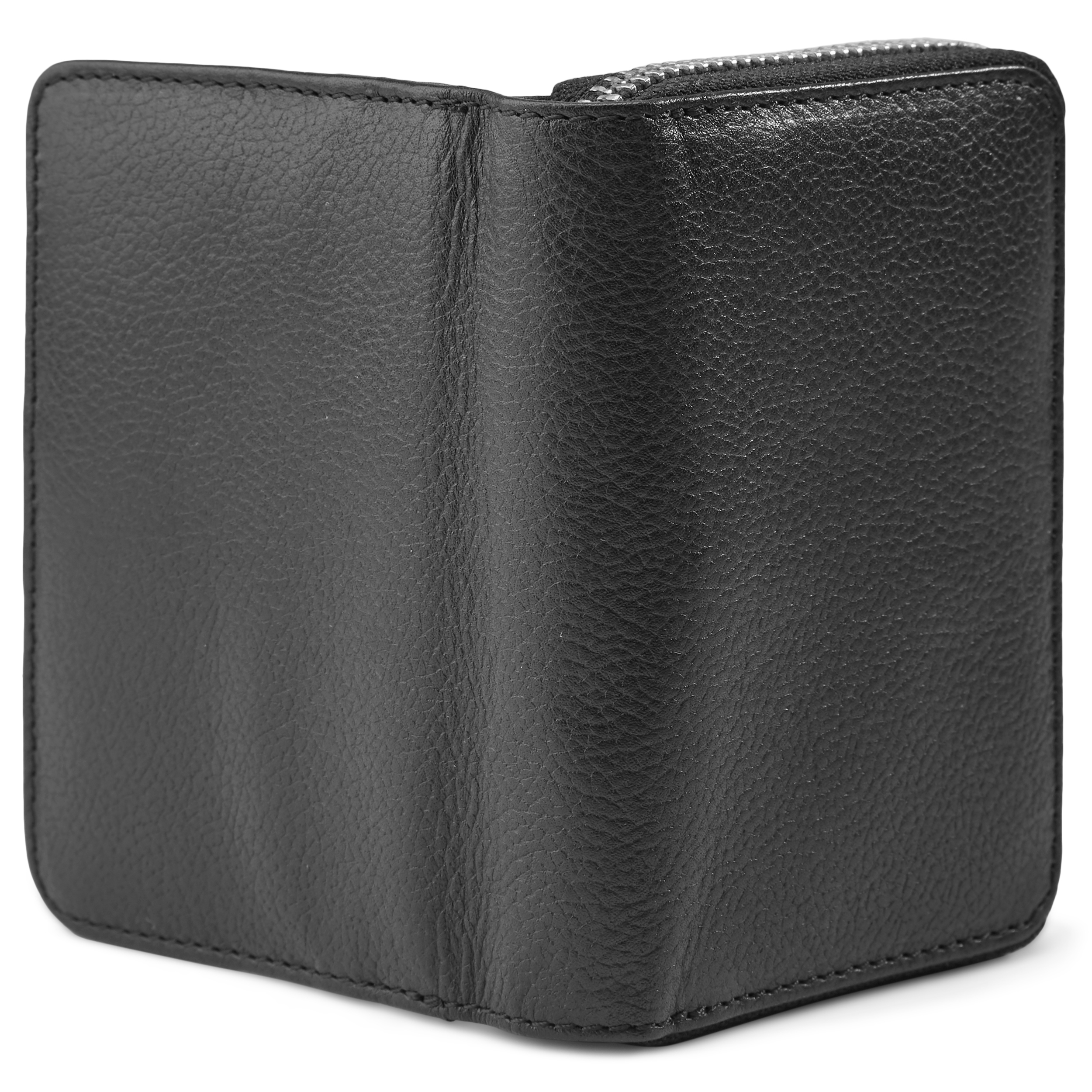 Cartera de cuero negro con bloqueo RFID Laris - 3