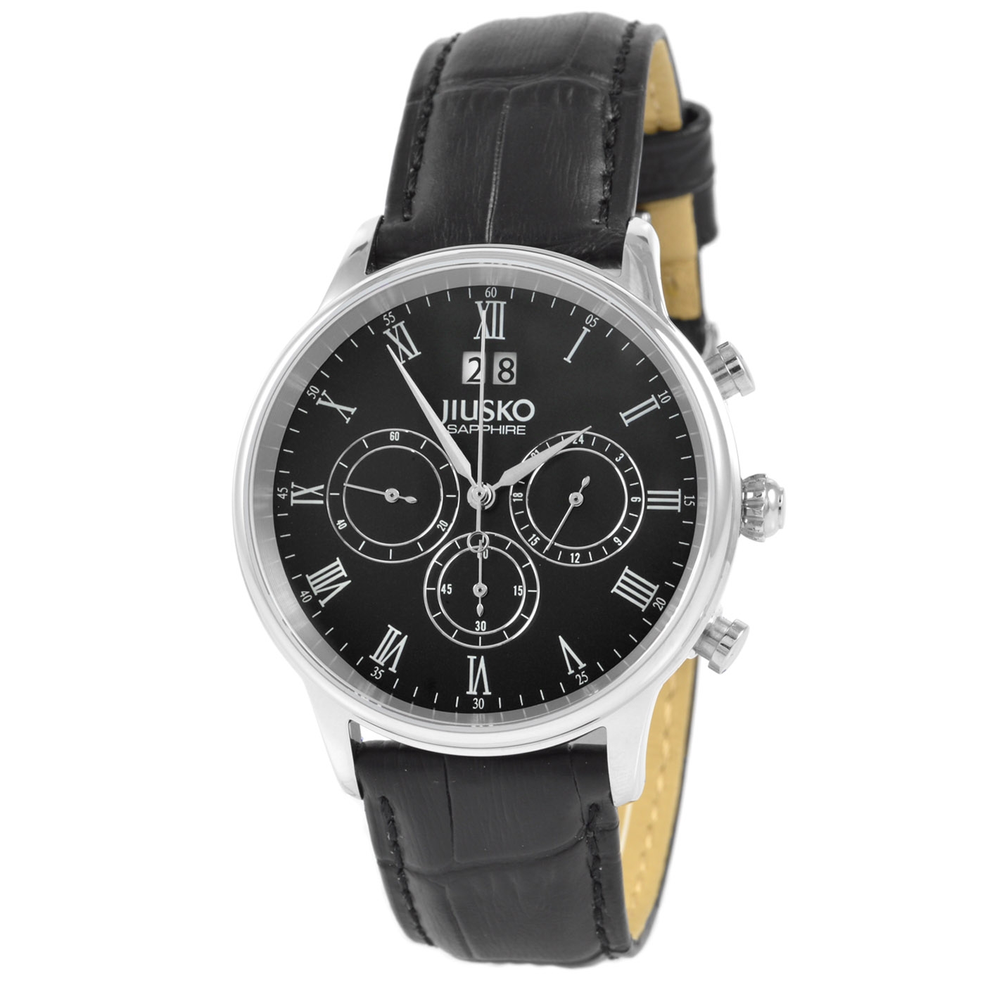 Black Renaissance Sapphire Watch - 1