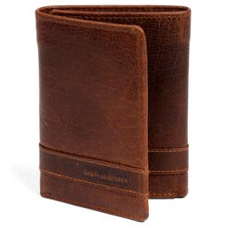 Montreal | Trifold Tan RFID Leather Wallet