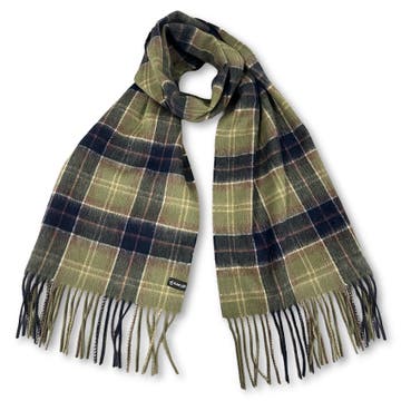 Highlands | Πράσινο & μπλε καρό μάλλινο κασκόλ τύπου hunting Highlands | Πράσινο & μπλε καρό μάλλινο κασκόλ τύπου hunting