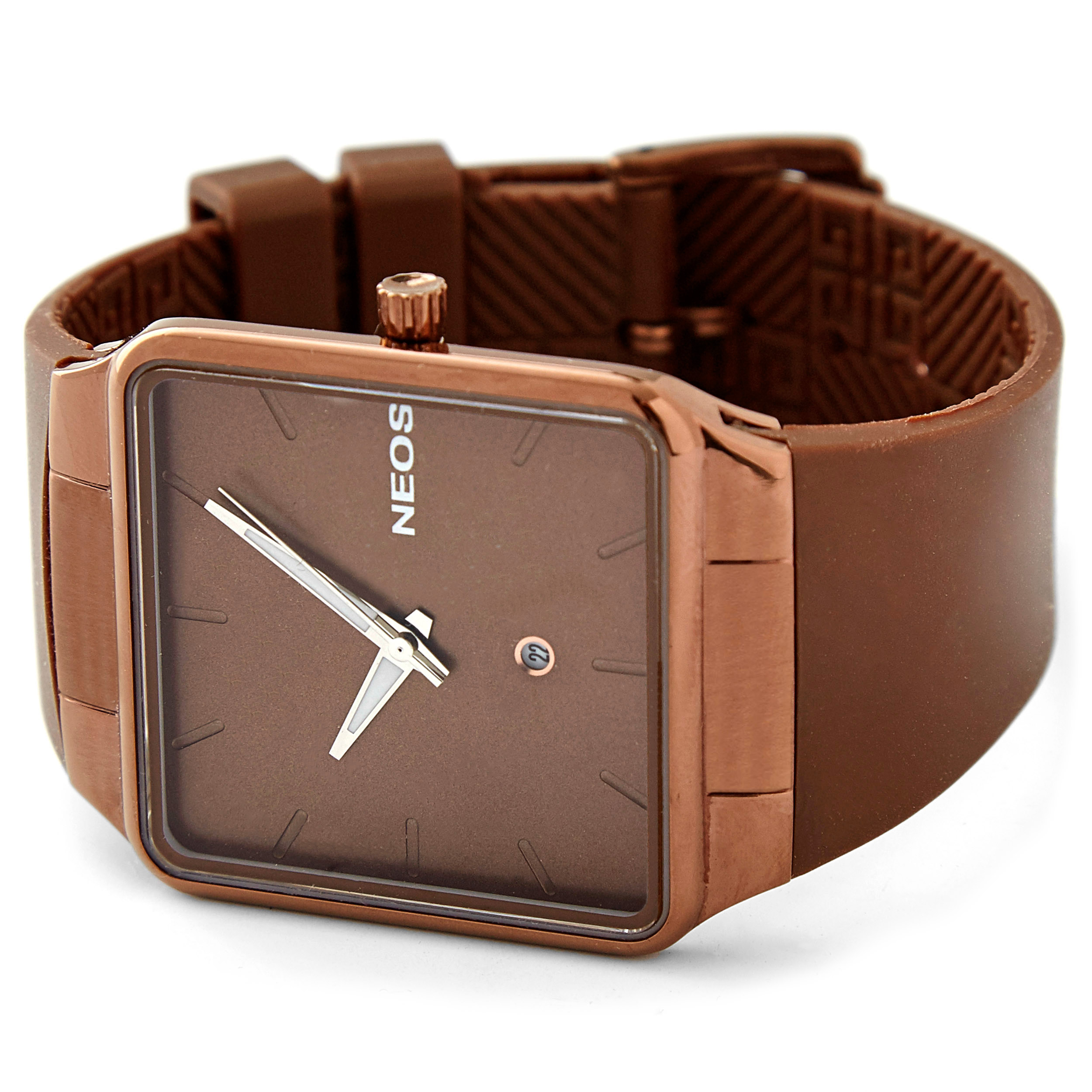 Reloj Sapphire Crystal marrón - 4