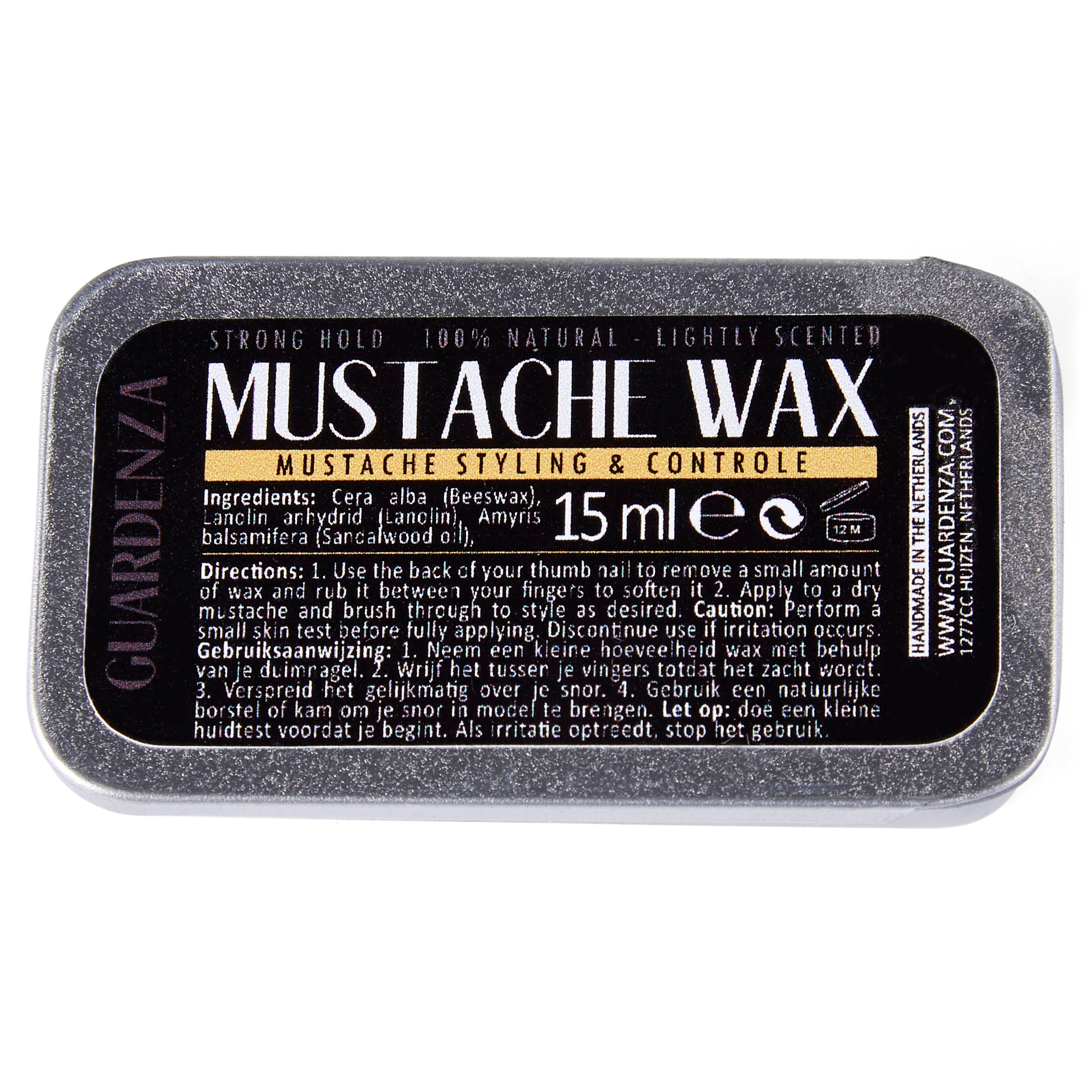 Természetes szantálfaillatú bajuszviasz - 2