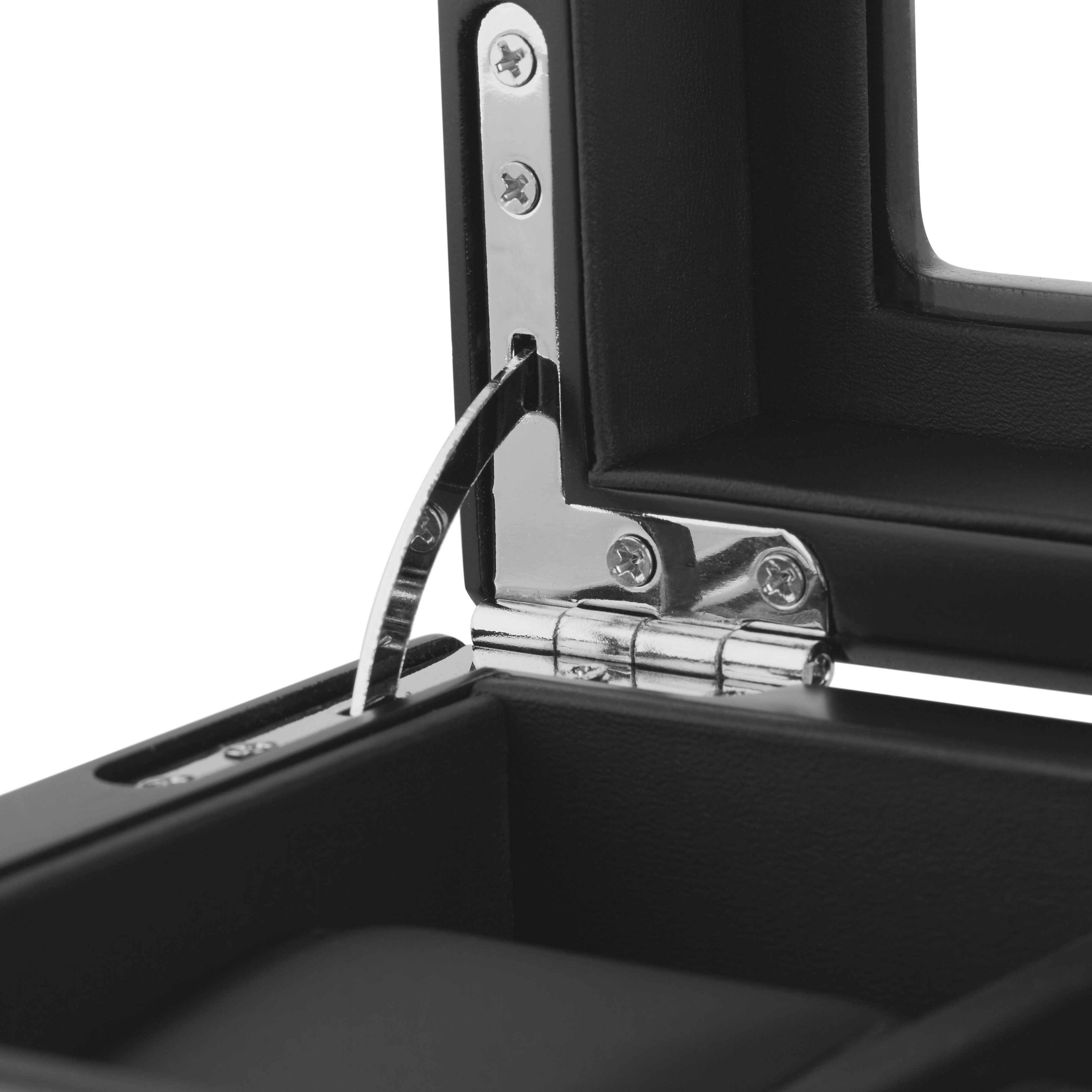 Черно-сребриста дървена кутия за 5 часовника - 5