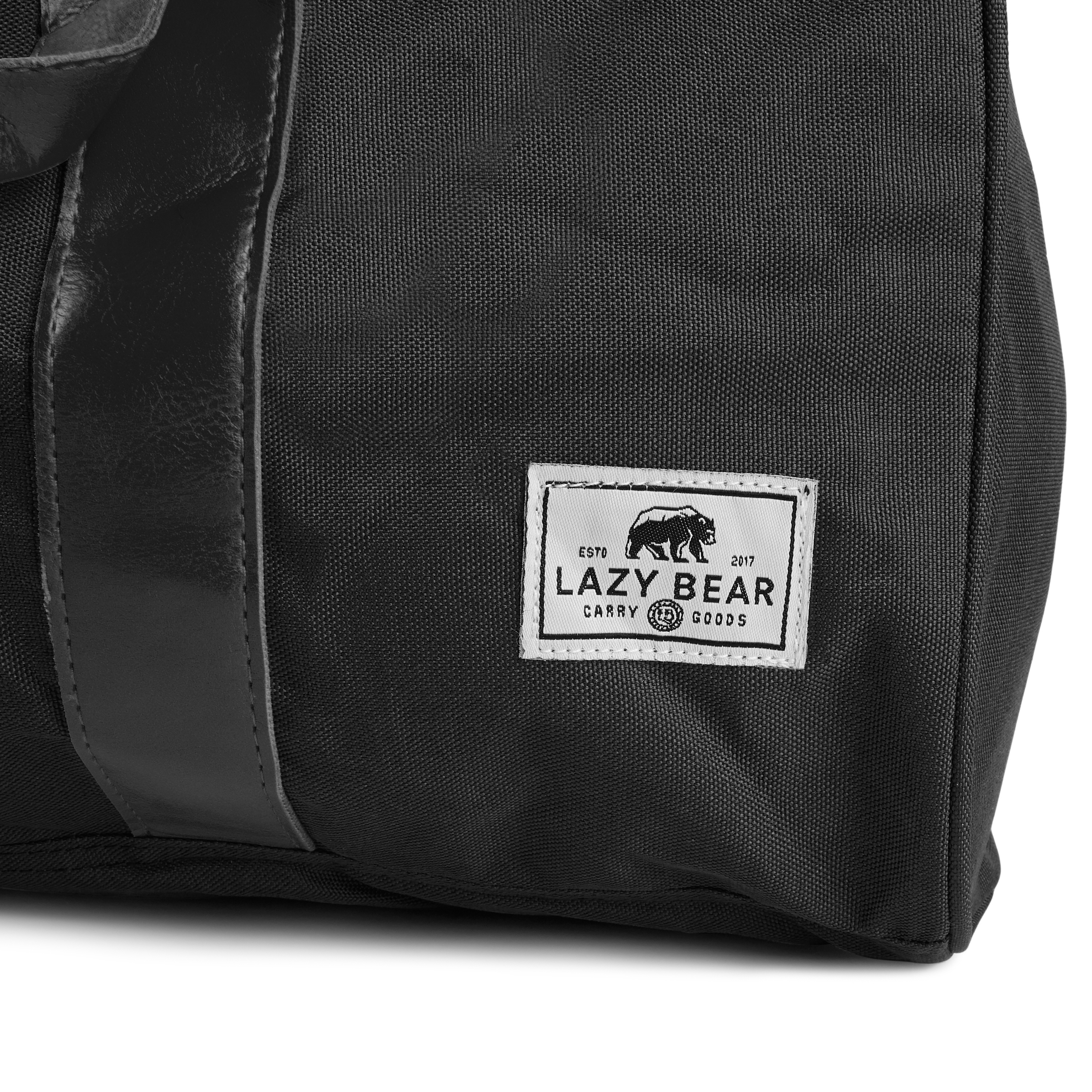 Leo Schwarze Duffle Bag Reisetasche - 6