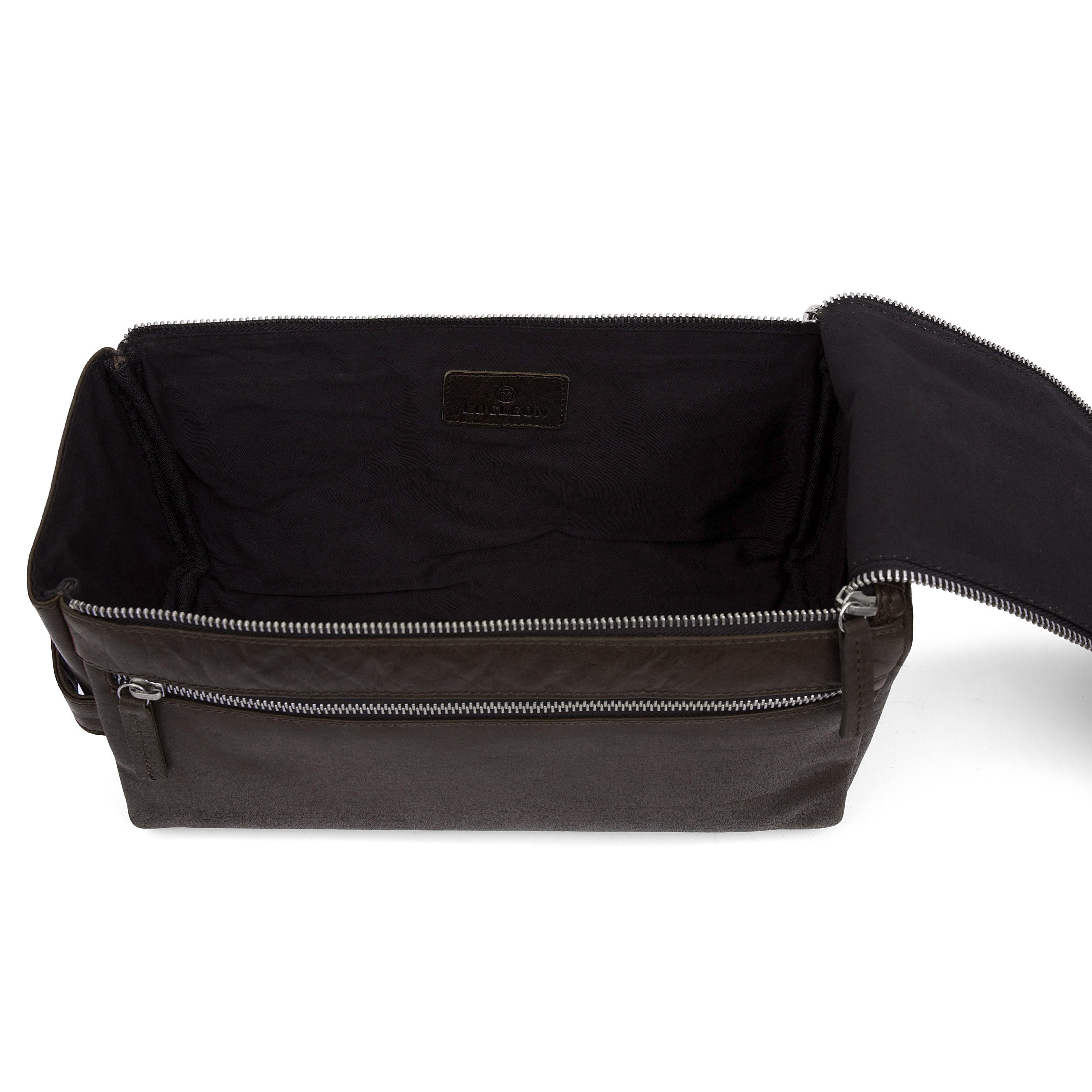 Beauty case Montreal XL in pelle marrone - 8
