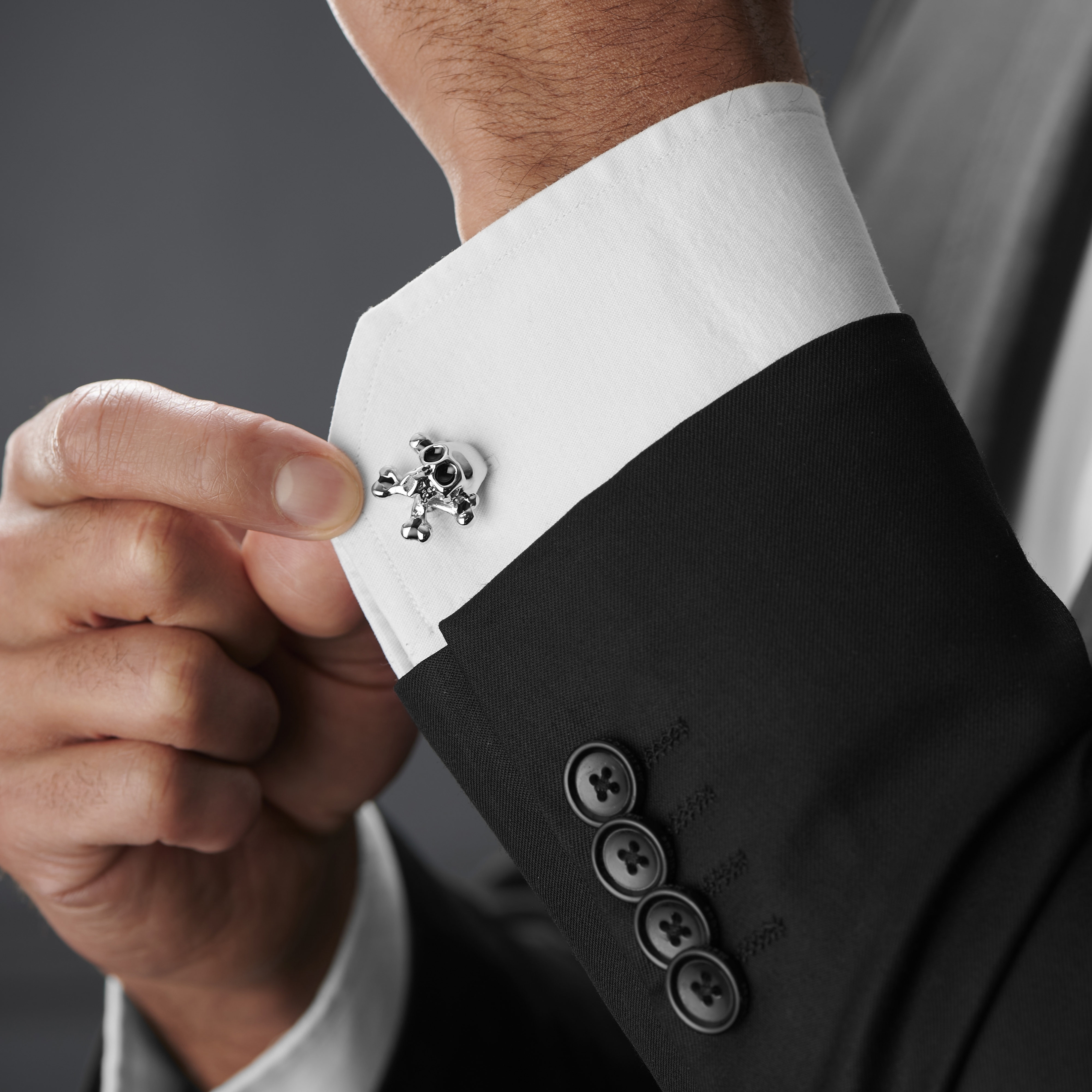 Dødningehoved Manchetknapper - 3