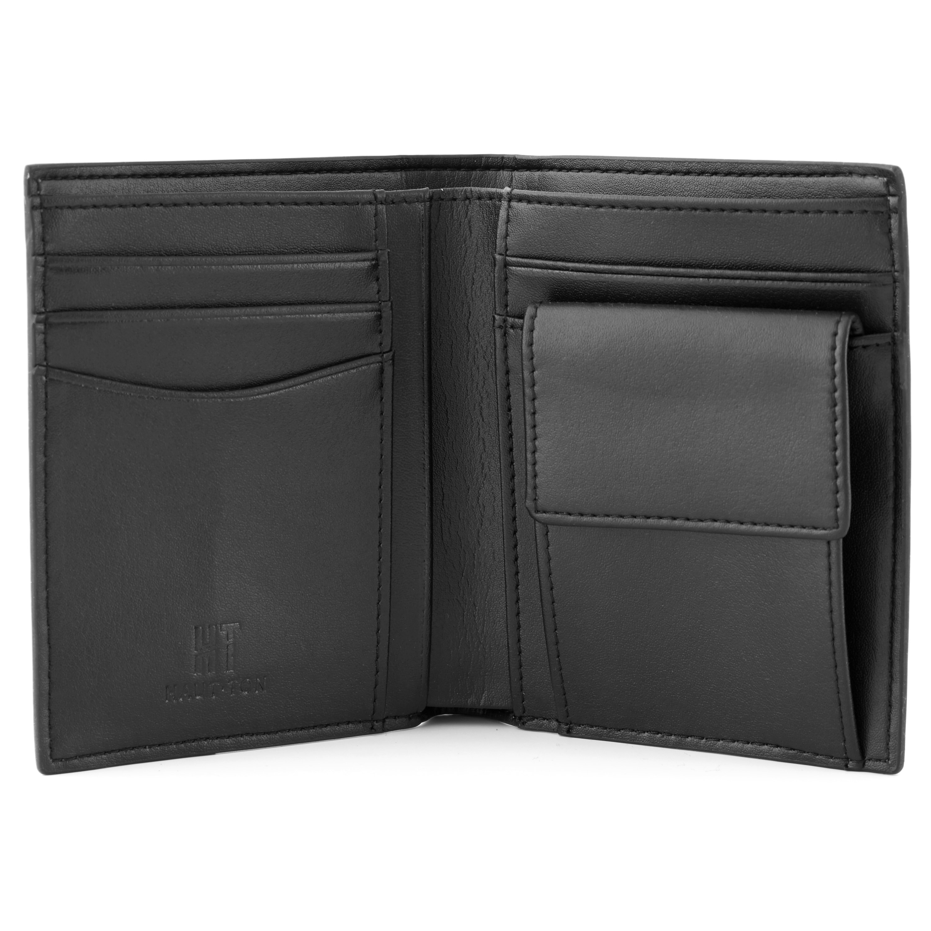 Stredne veľká modro-čierna peňaženka Camouflage - 2