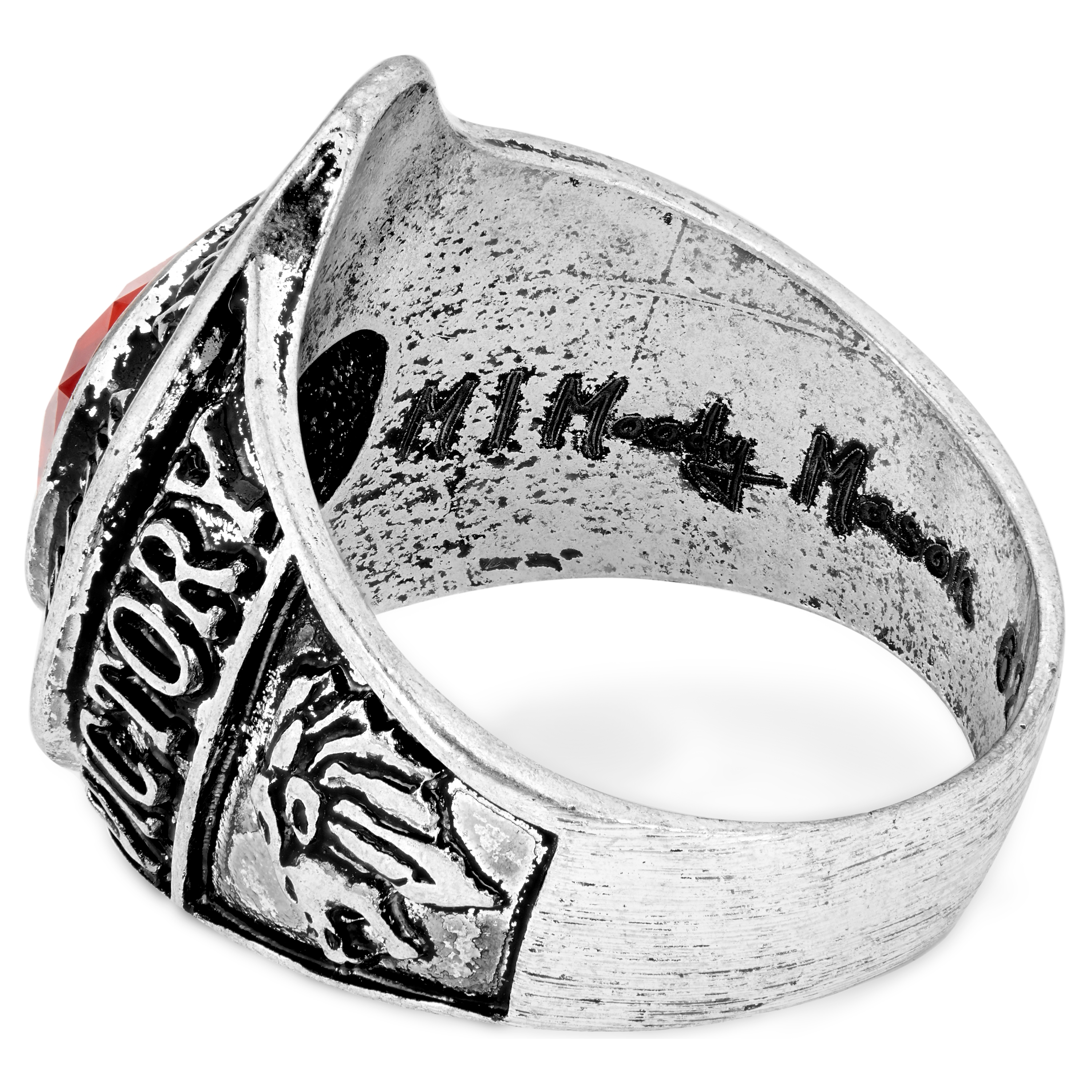 Rød Morgan Ring - 3