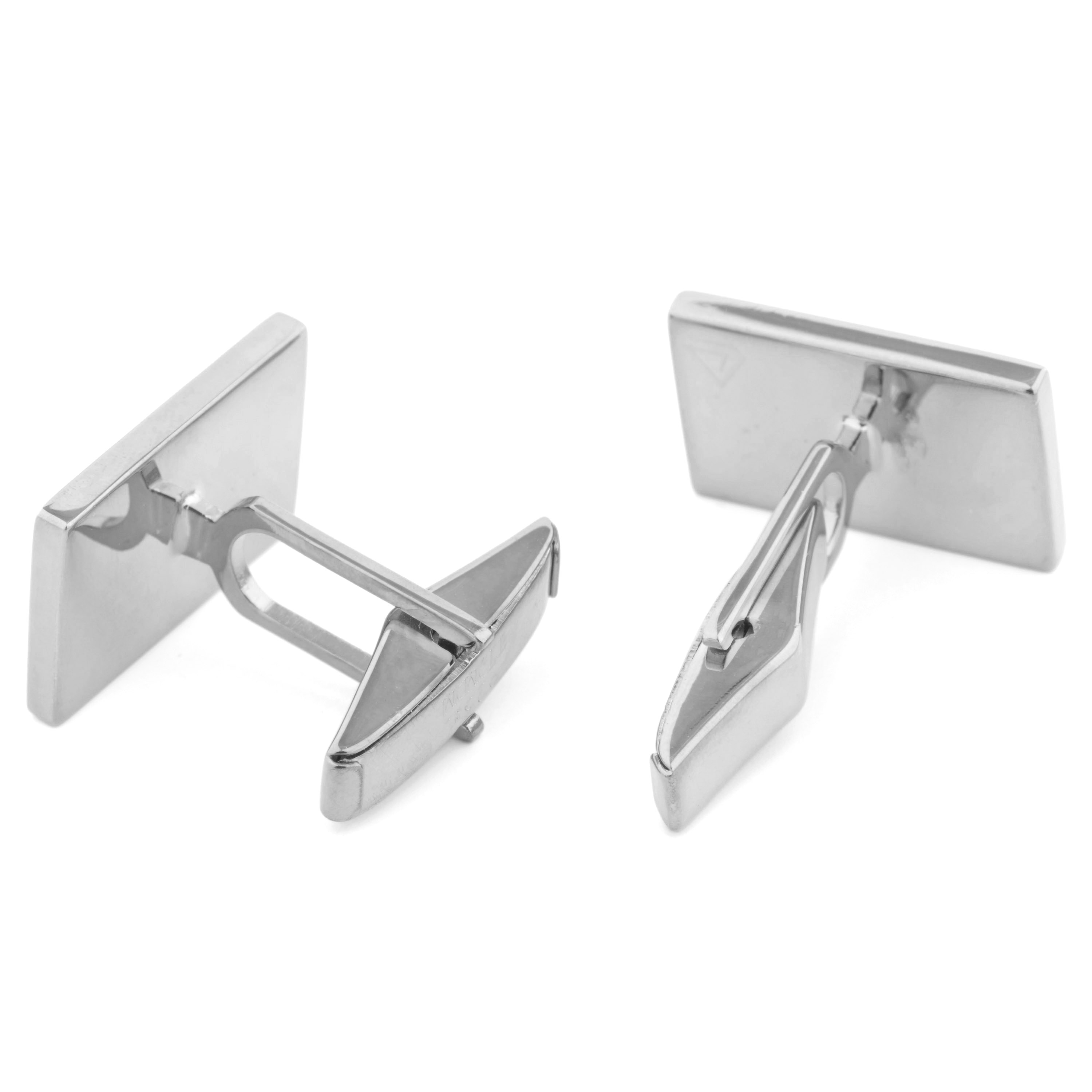 Manžete od srebra 925 s crnim točkama - 3