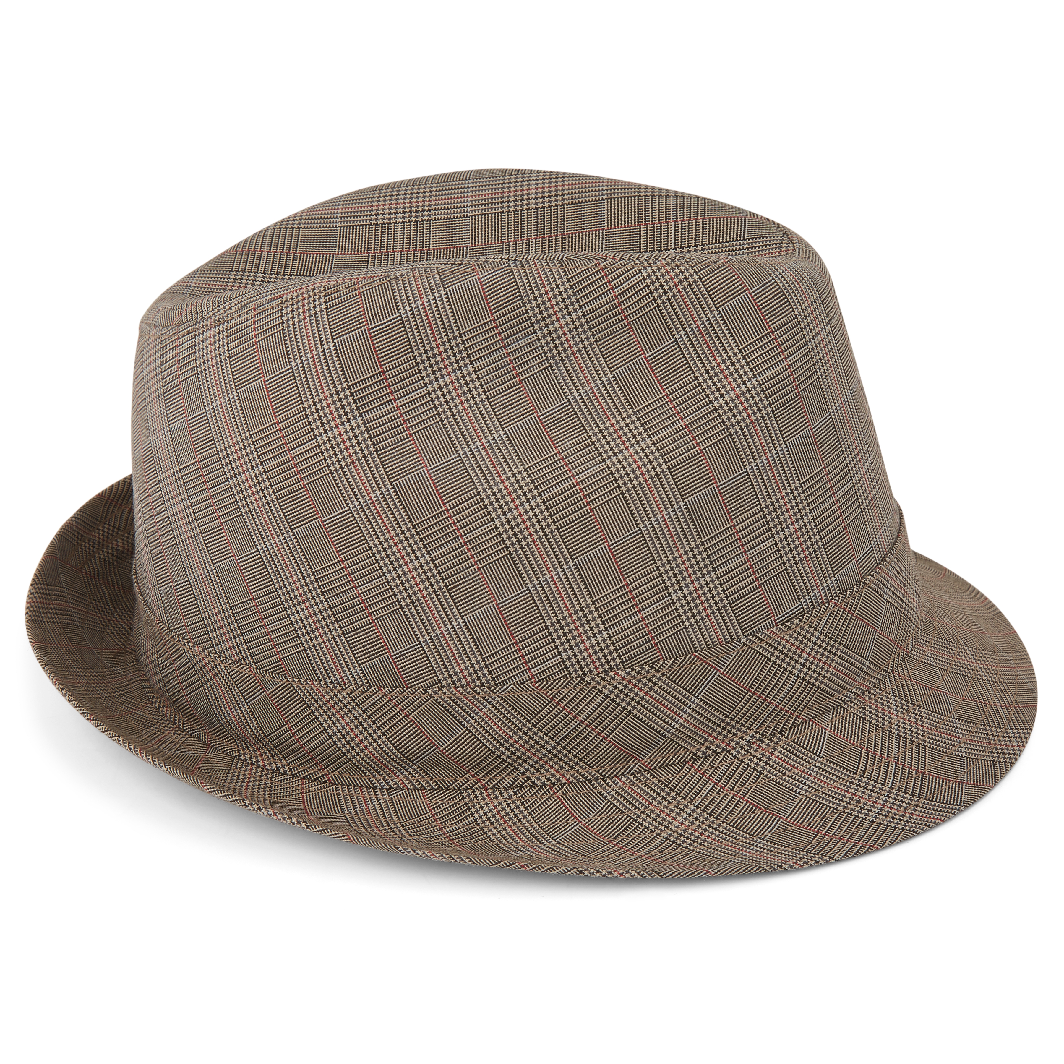 Chapeau Fedora Tirol Glen à motif écossais  - 3