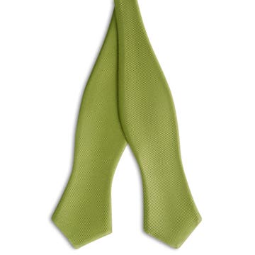 Sea Green Self-Tie Grosgrain Diamond Tip Bow Tie Sea Green Self-Tie Grosgrain Diamond Tip Bow Tie