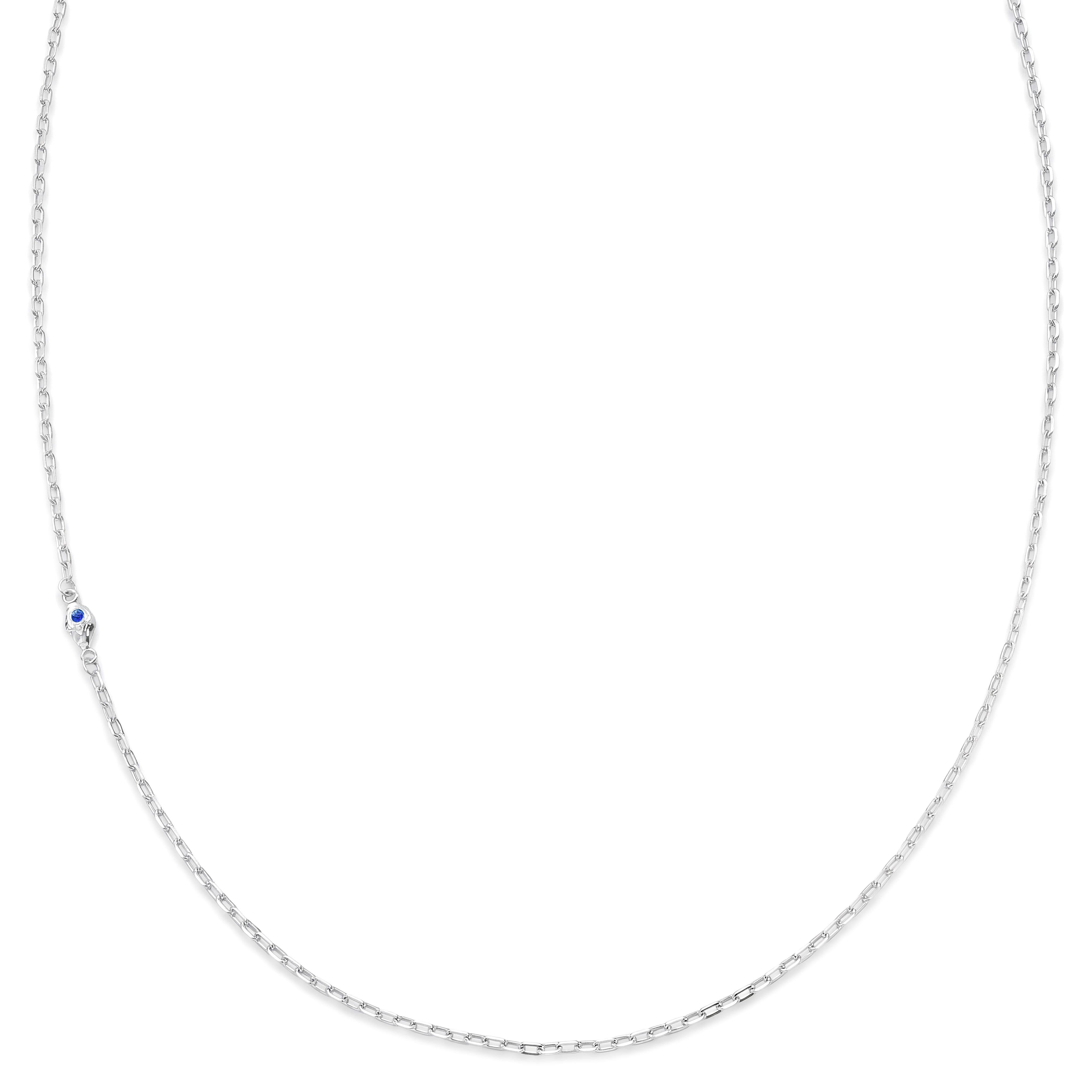 Hidden Gem | Frost ketting van 925 sterling zilver met druppelvormig detail