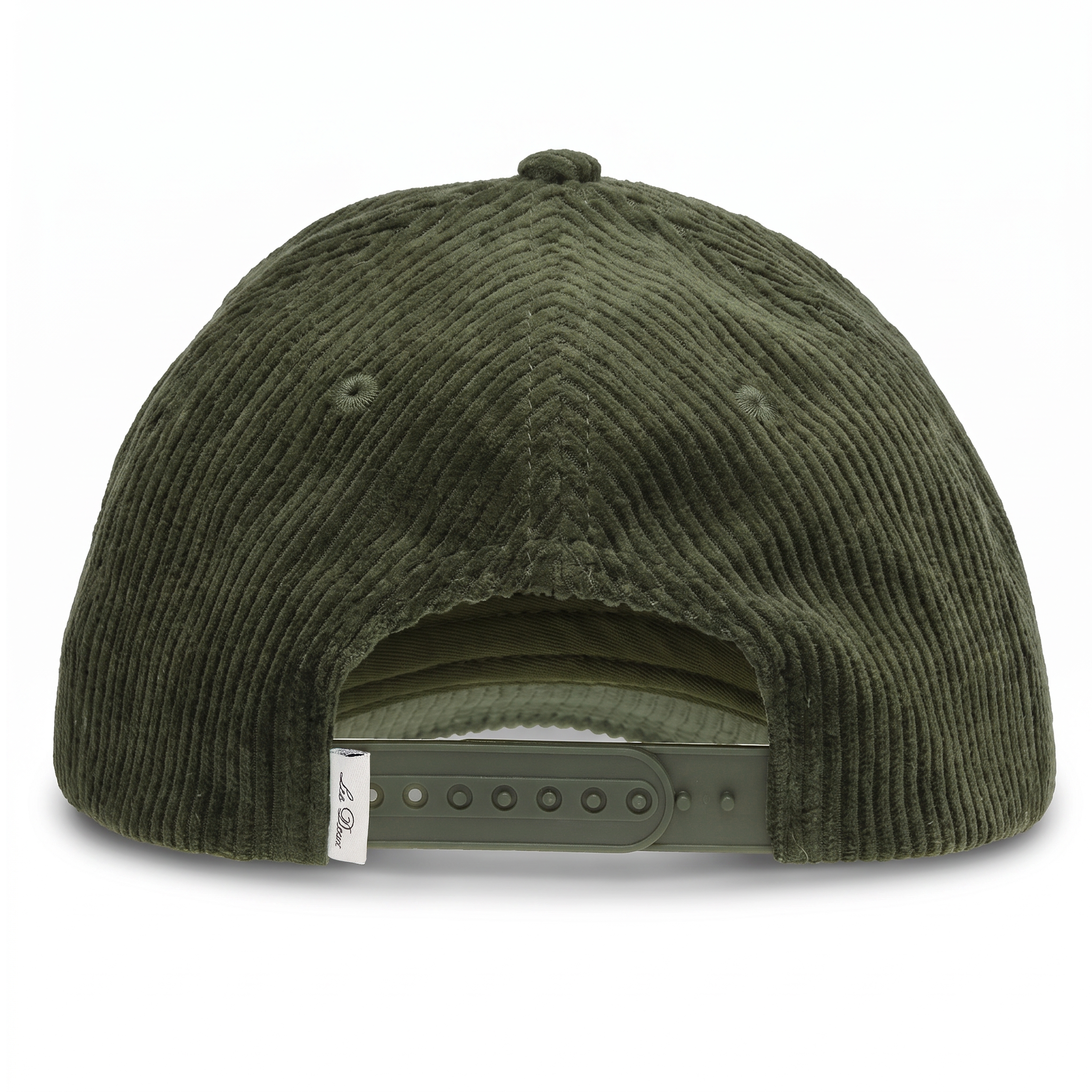 Les Deux | Dark Green Core Corduroy Baseball Cap - 3