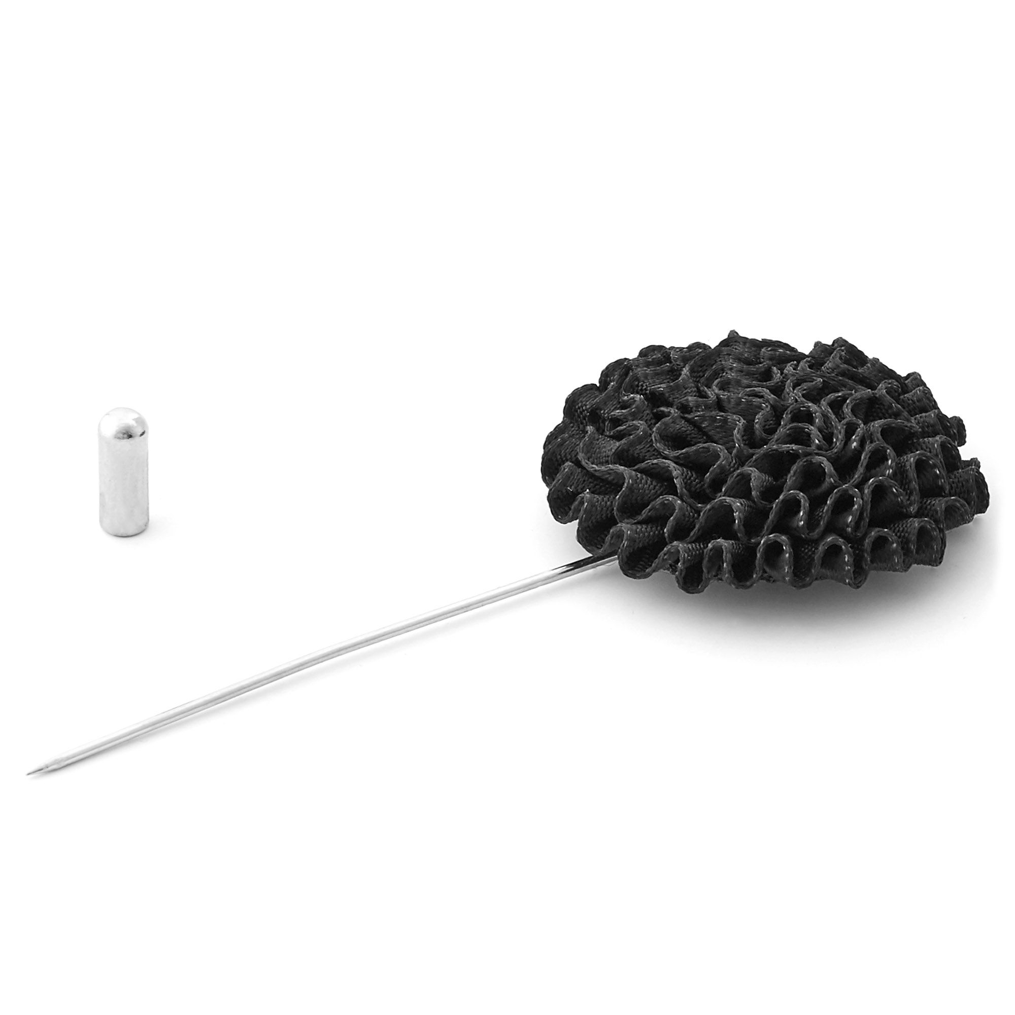 Boutonnière à fleur pissenlit noire - 2