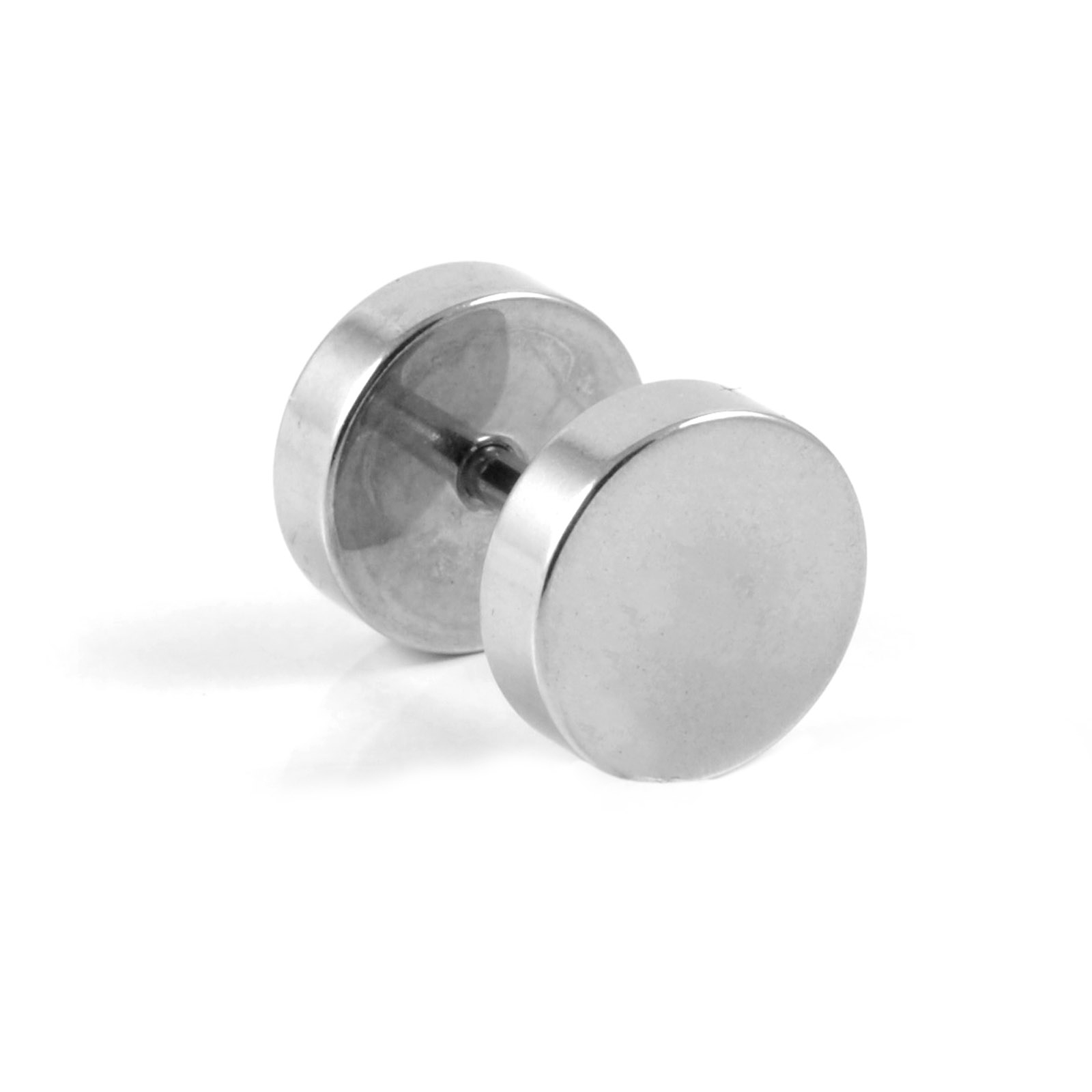 8 mm Skull Stud Örhänge - 2