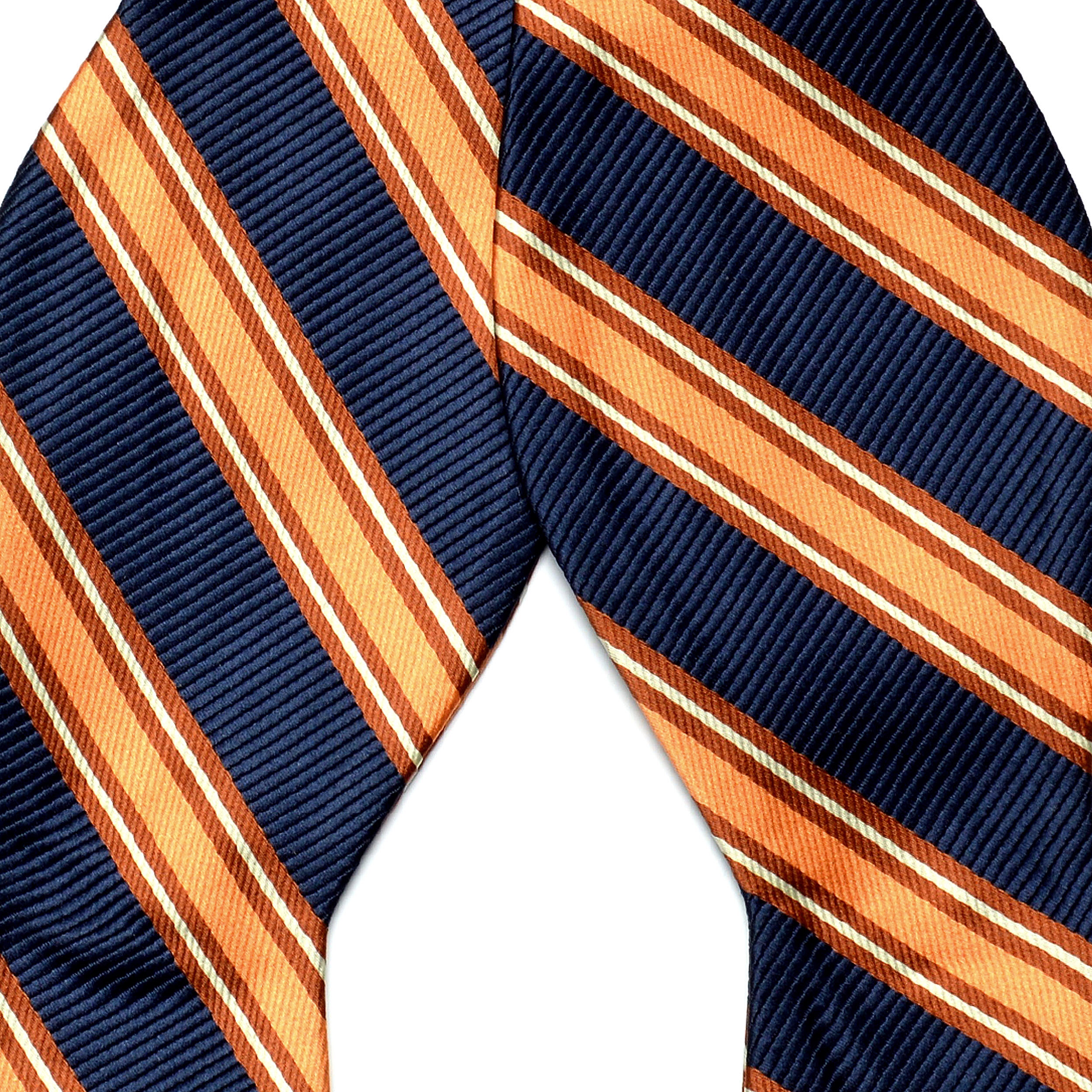Klassisk Stripet Silke Selvbinder Sløyfe - 2
