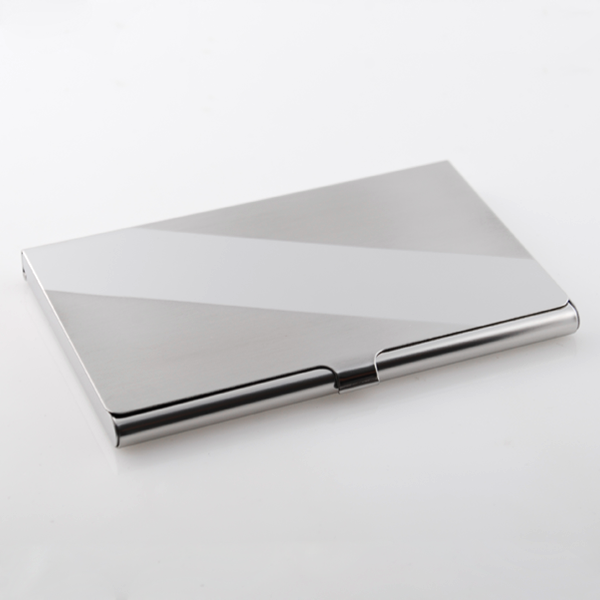 Streget Stål Kreditkortholder - 1