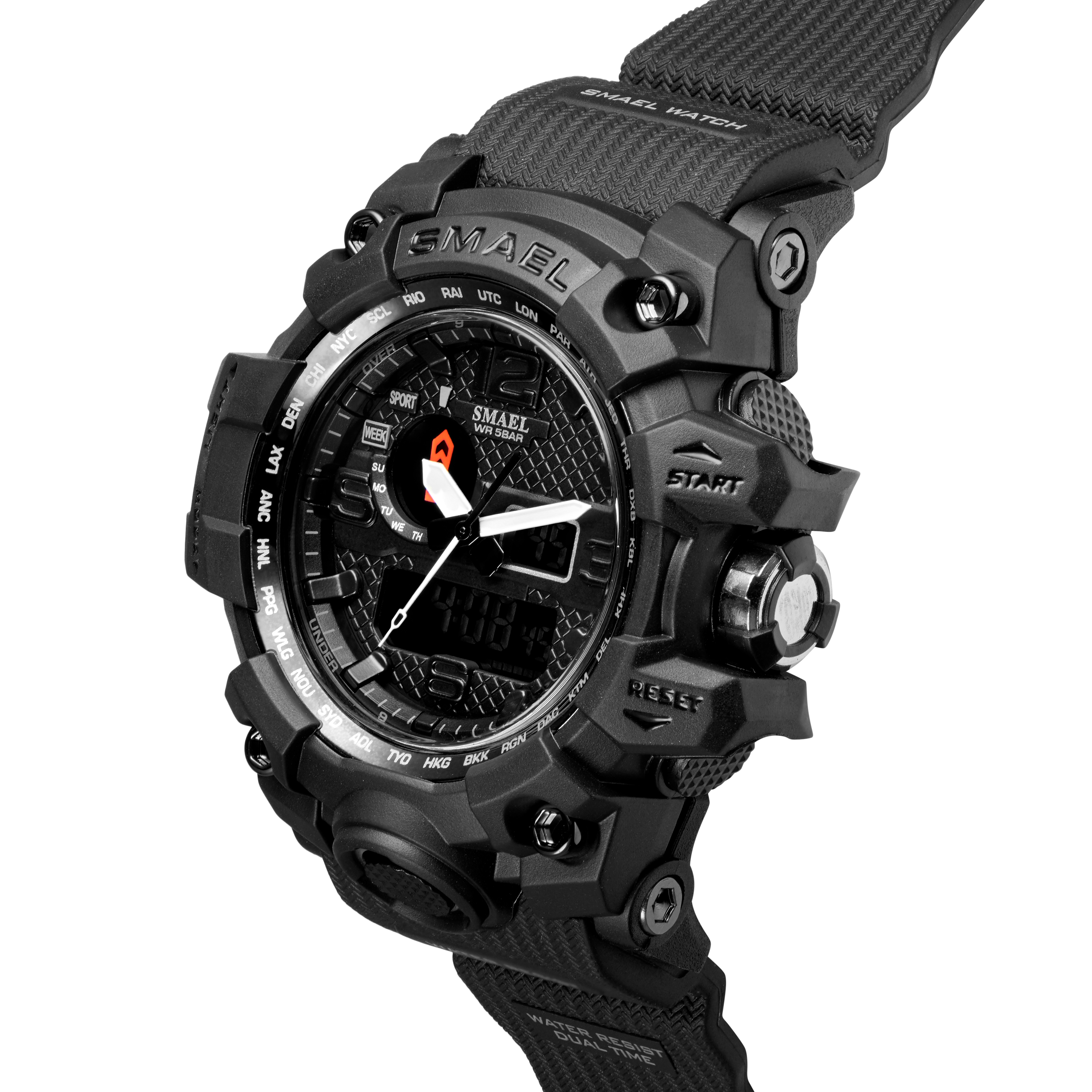 Saracen Black Sports Watch - 2
