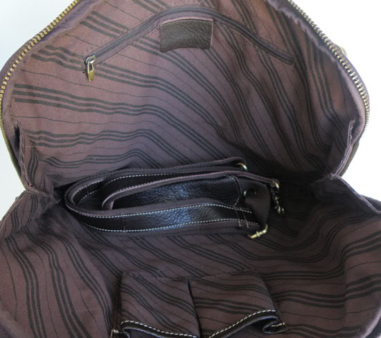 Mørkebrun Lær LapTop veske - 6