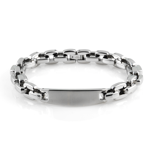 Blankt Klassisk Stålarmbånd - 1