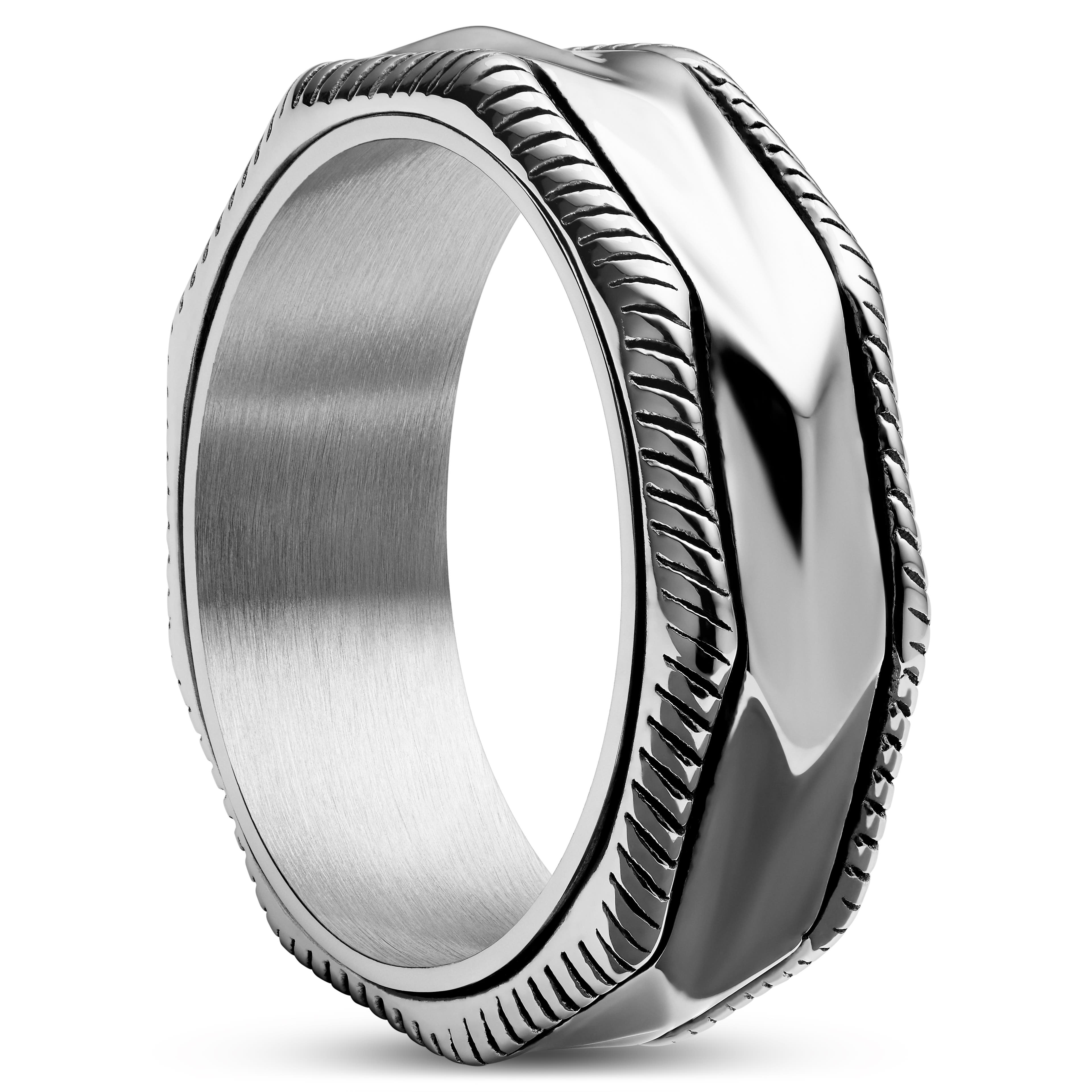 Pearce Punctum Steel Ring