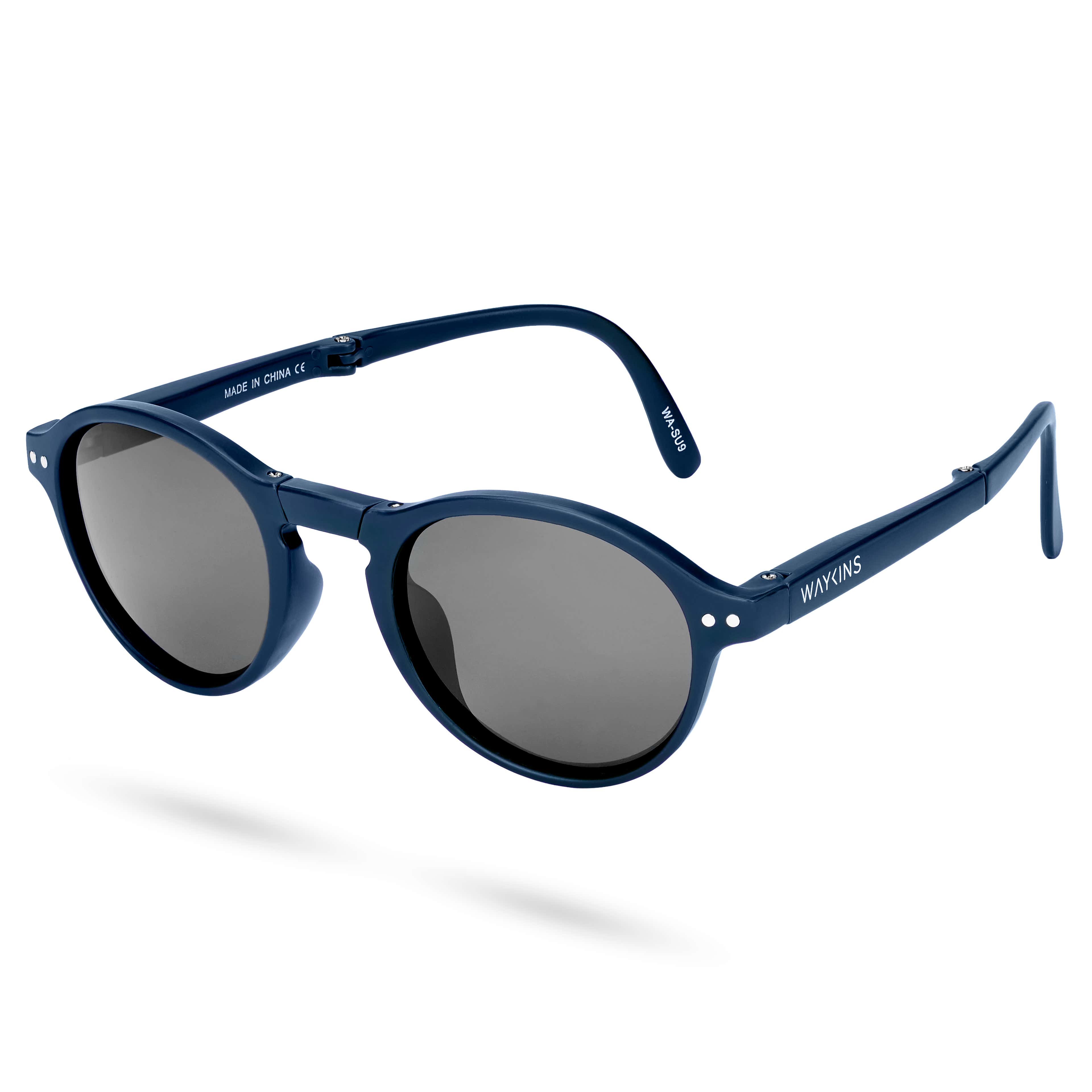 Ambit Blue Folding Sunglasses 