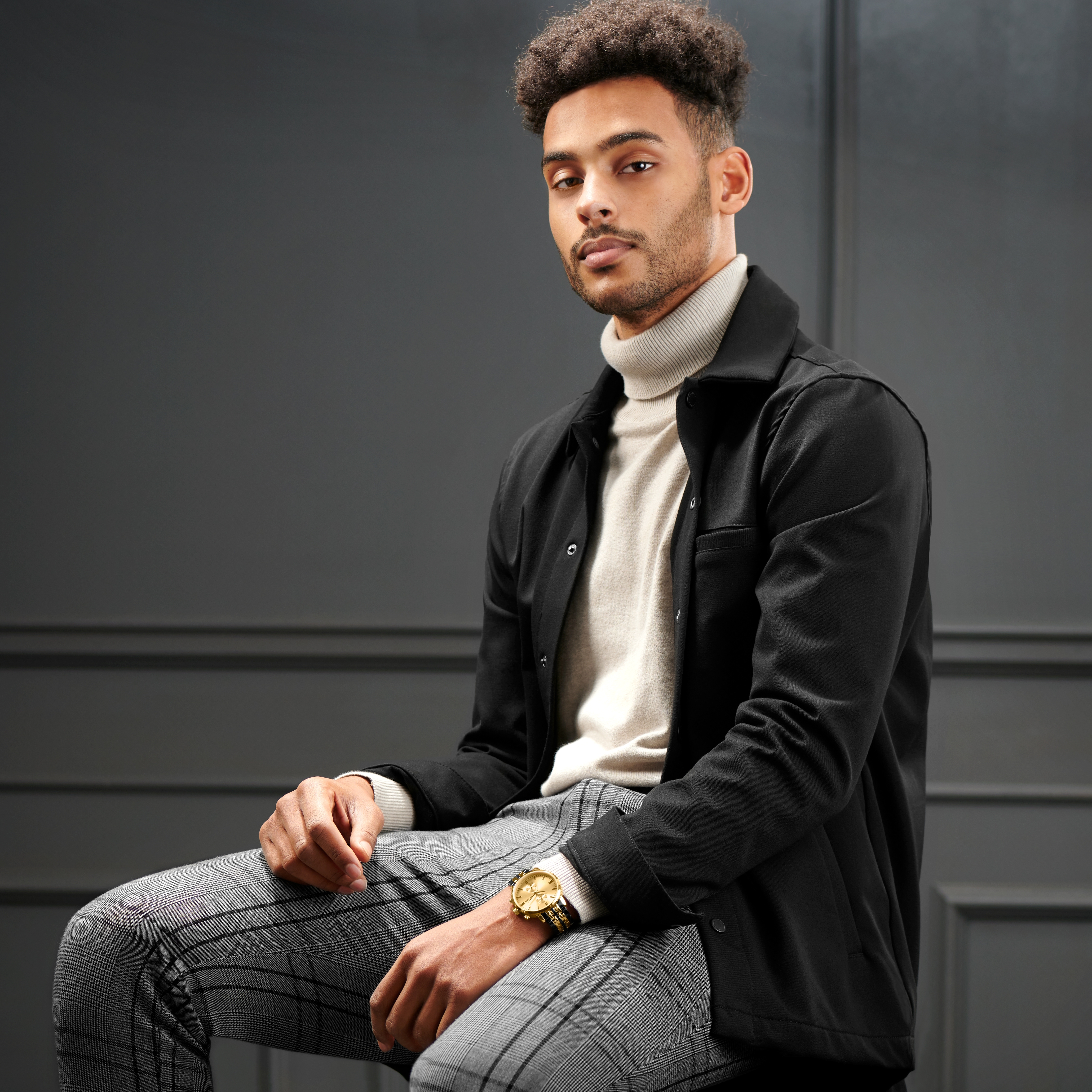 Lathan Kellan rozsdamentes acél két időzónás karóra - 6