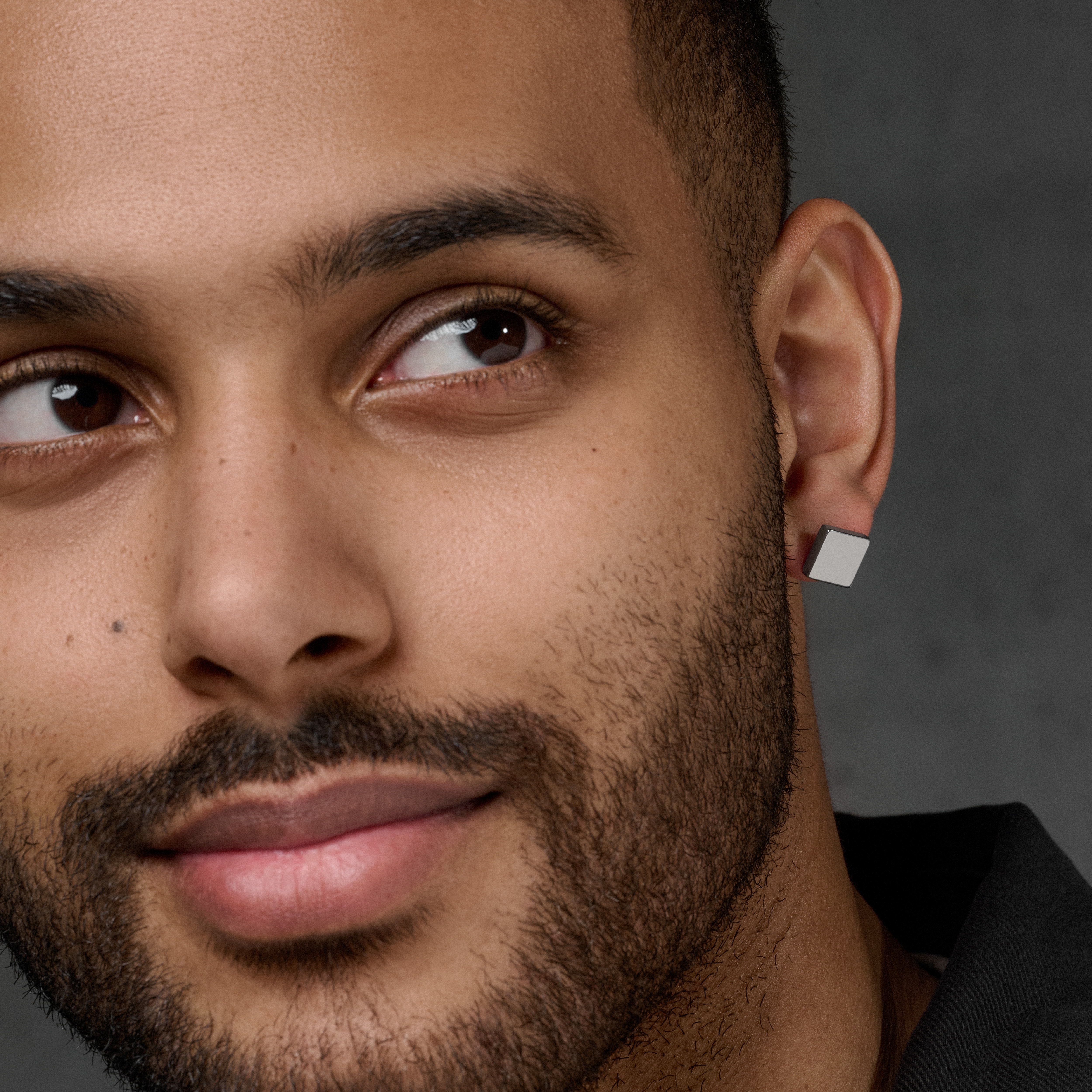 10 mm Square Stud Earring - 2