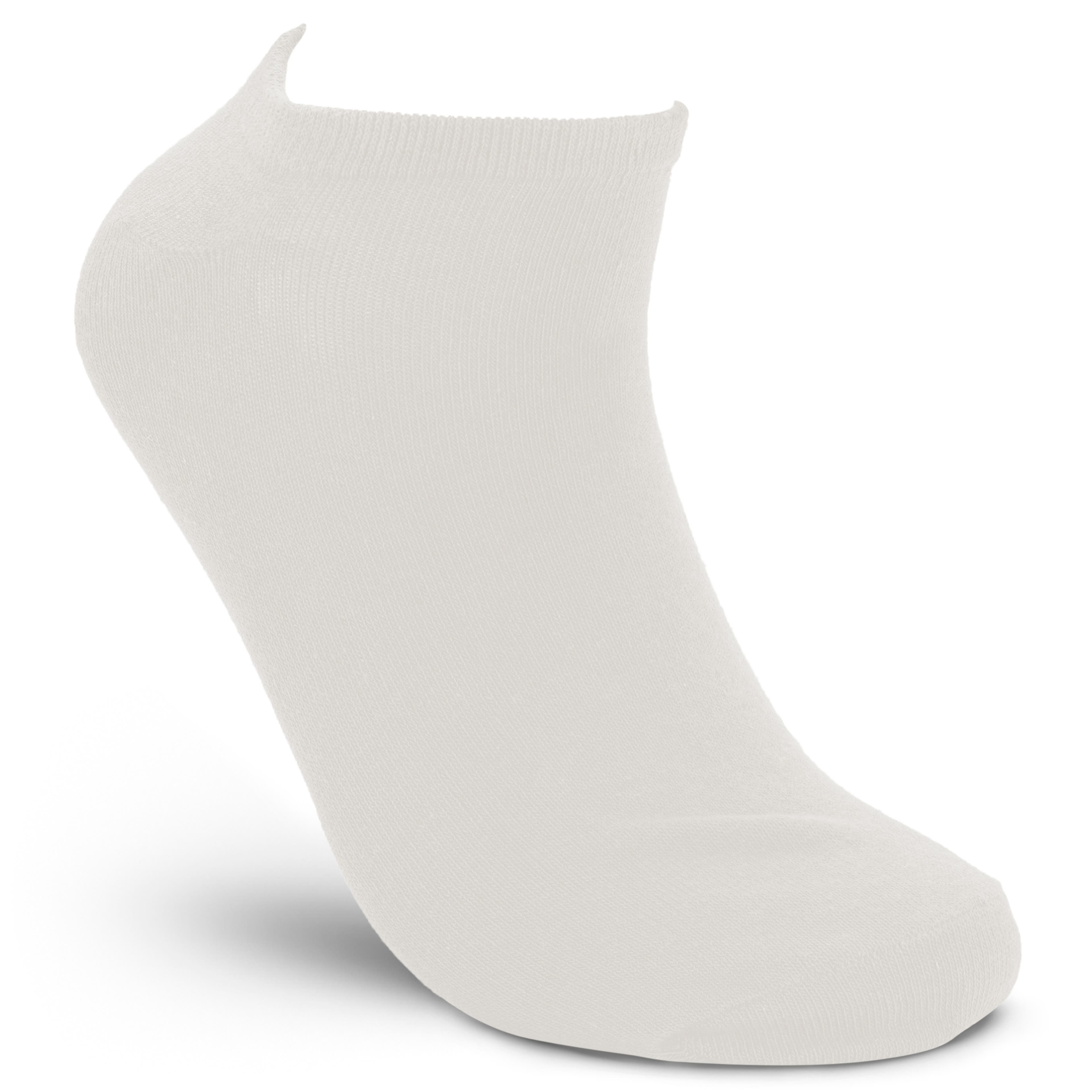 Magnus | Weiße Knöchel-Socken