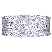 Pasy smokingowe białe