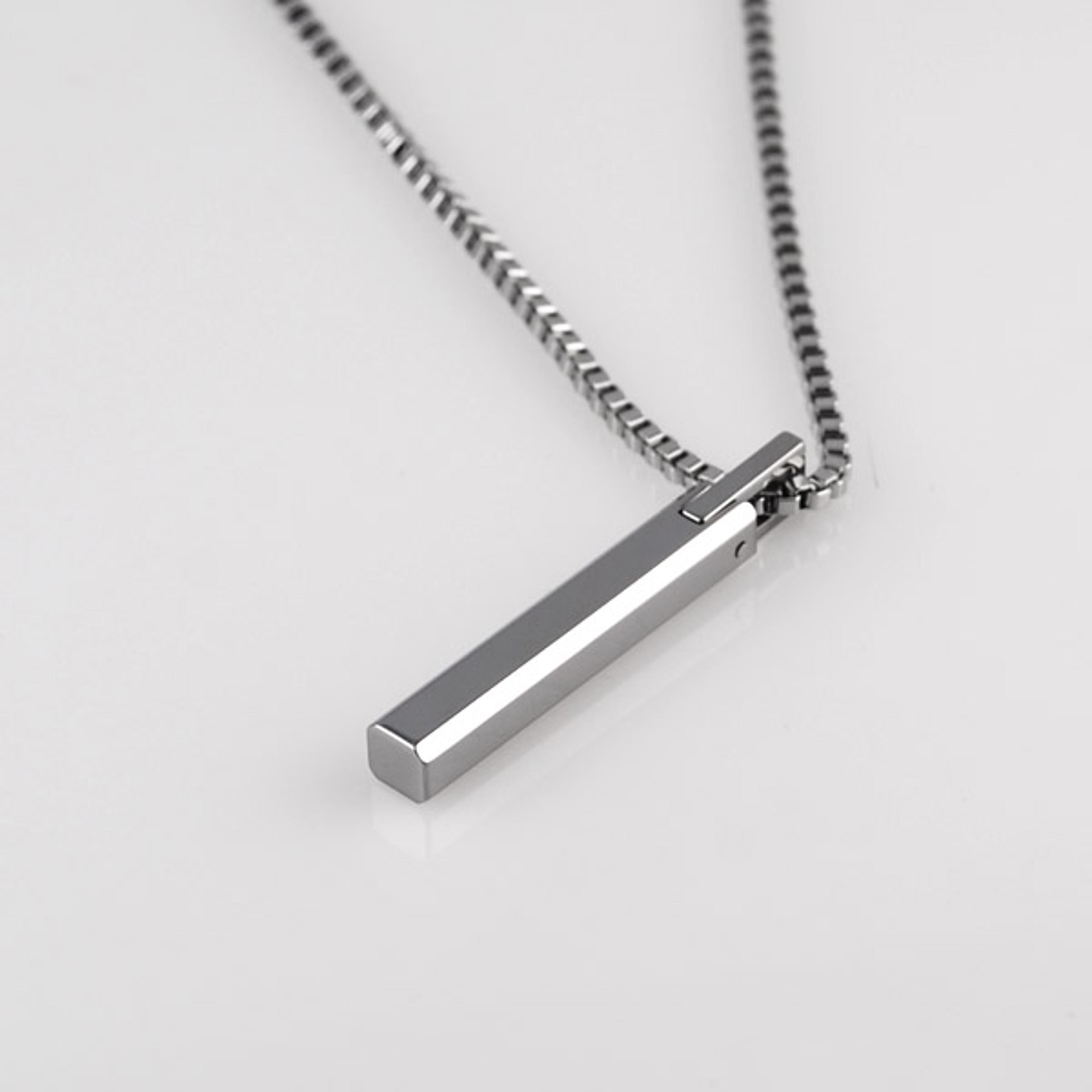 Stilren Tungsten Halskæde - 3