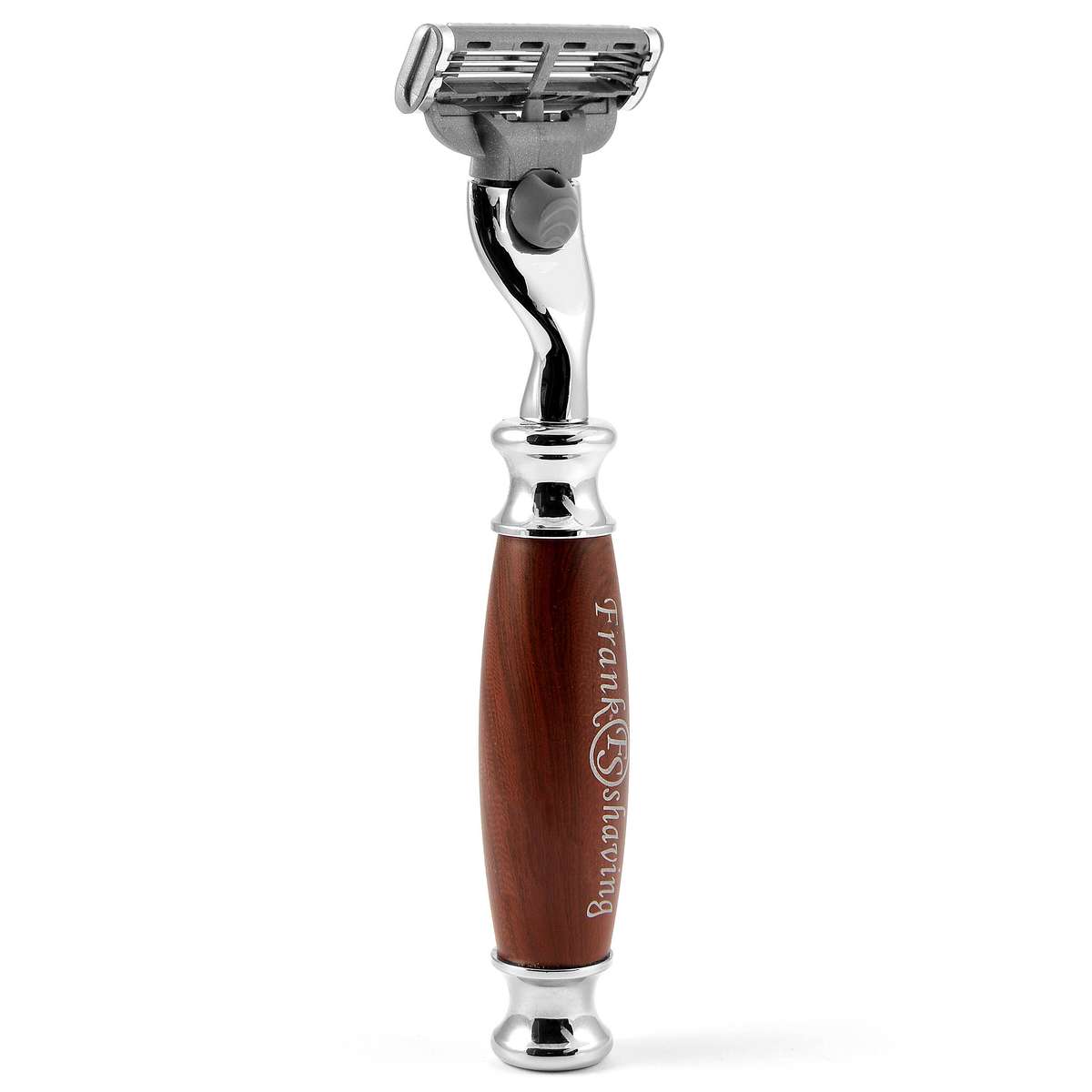 Brown Wooden Razor | In stock! | Frank Shaving