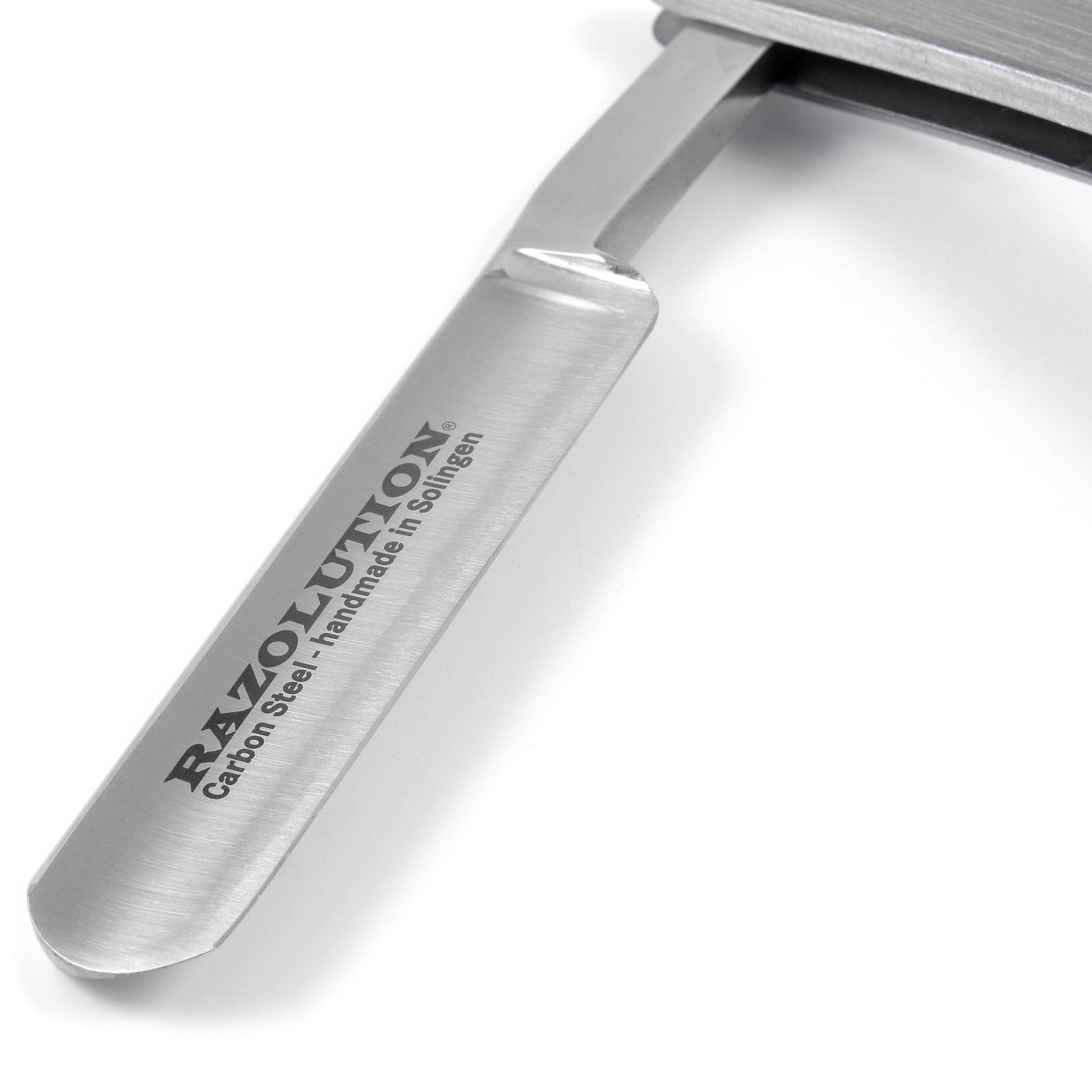 Navaja de carbono con diseño de aluminio cepillado de 5/8 " - 3