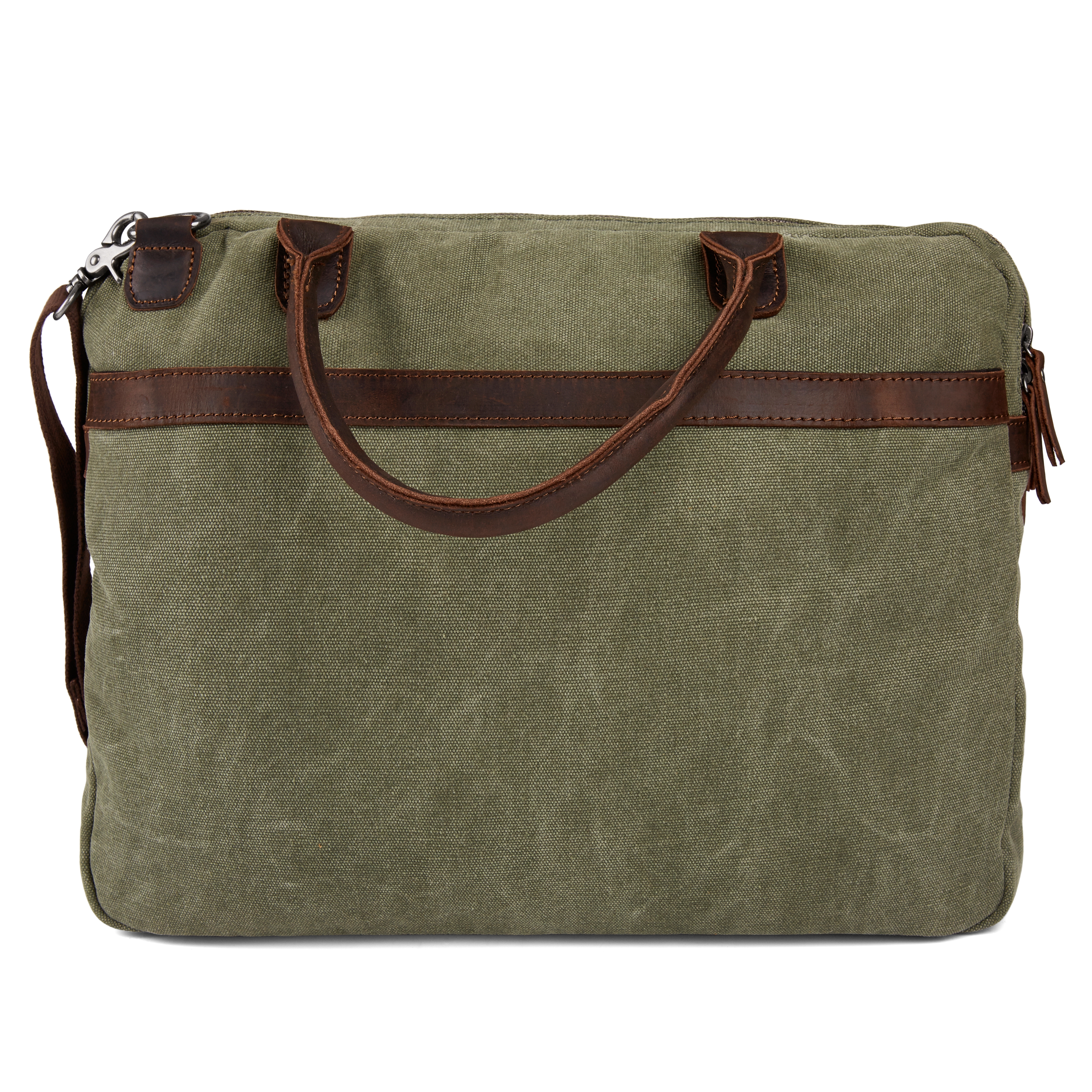 Bolso para el portátil verde y marrón Shane - 3