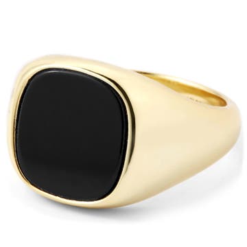 Jasper 925s Sølv Ring i Guld