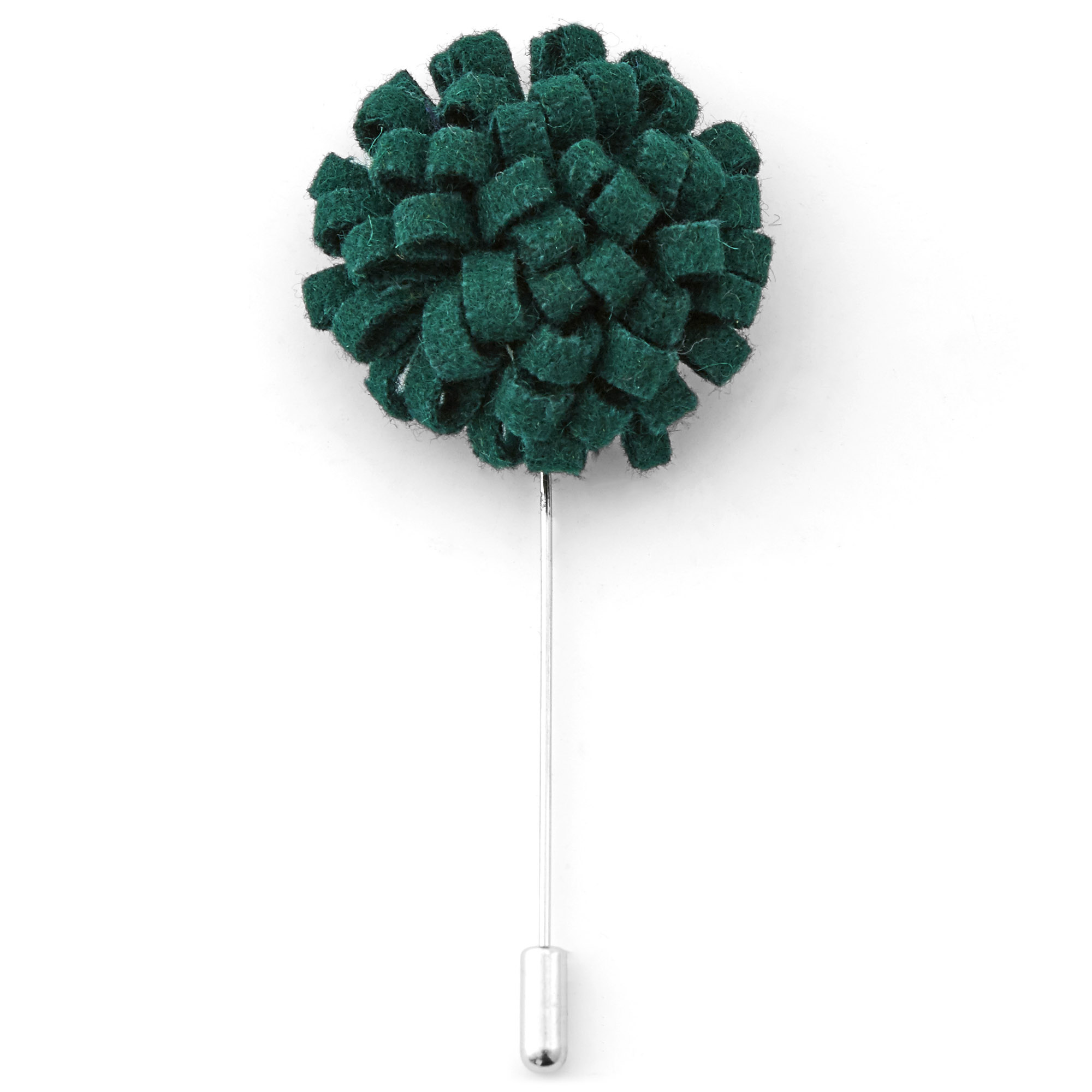 Jakkenål med Kreativ Mørkegrønn Blomst - 1