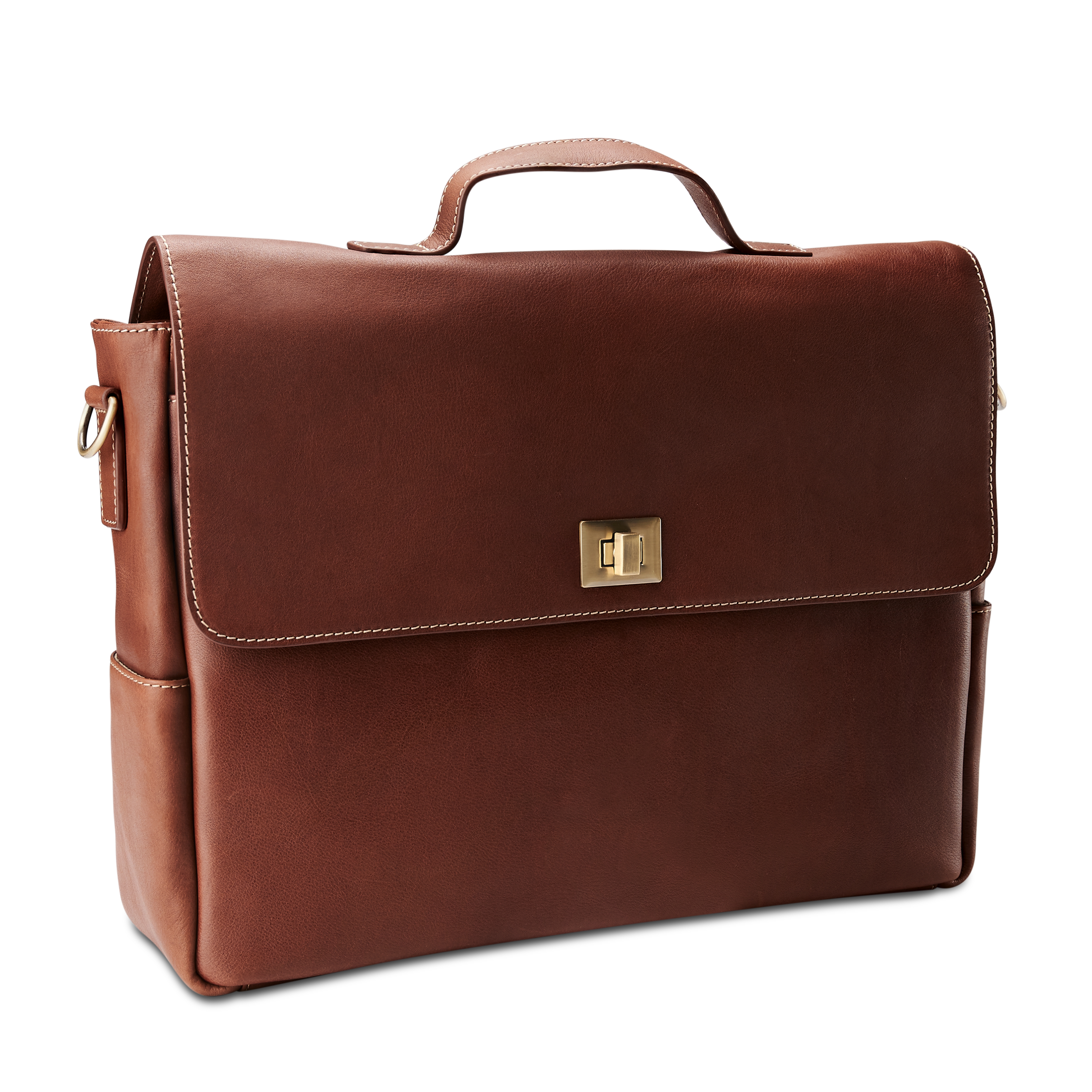 Ferdina Skuldertaske i Tan Læder - 3