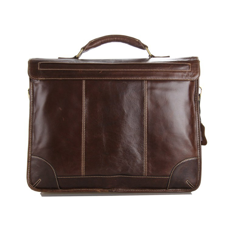 Classic Messenger Leather Case - 6
